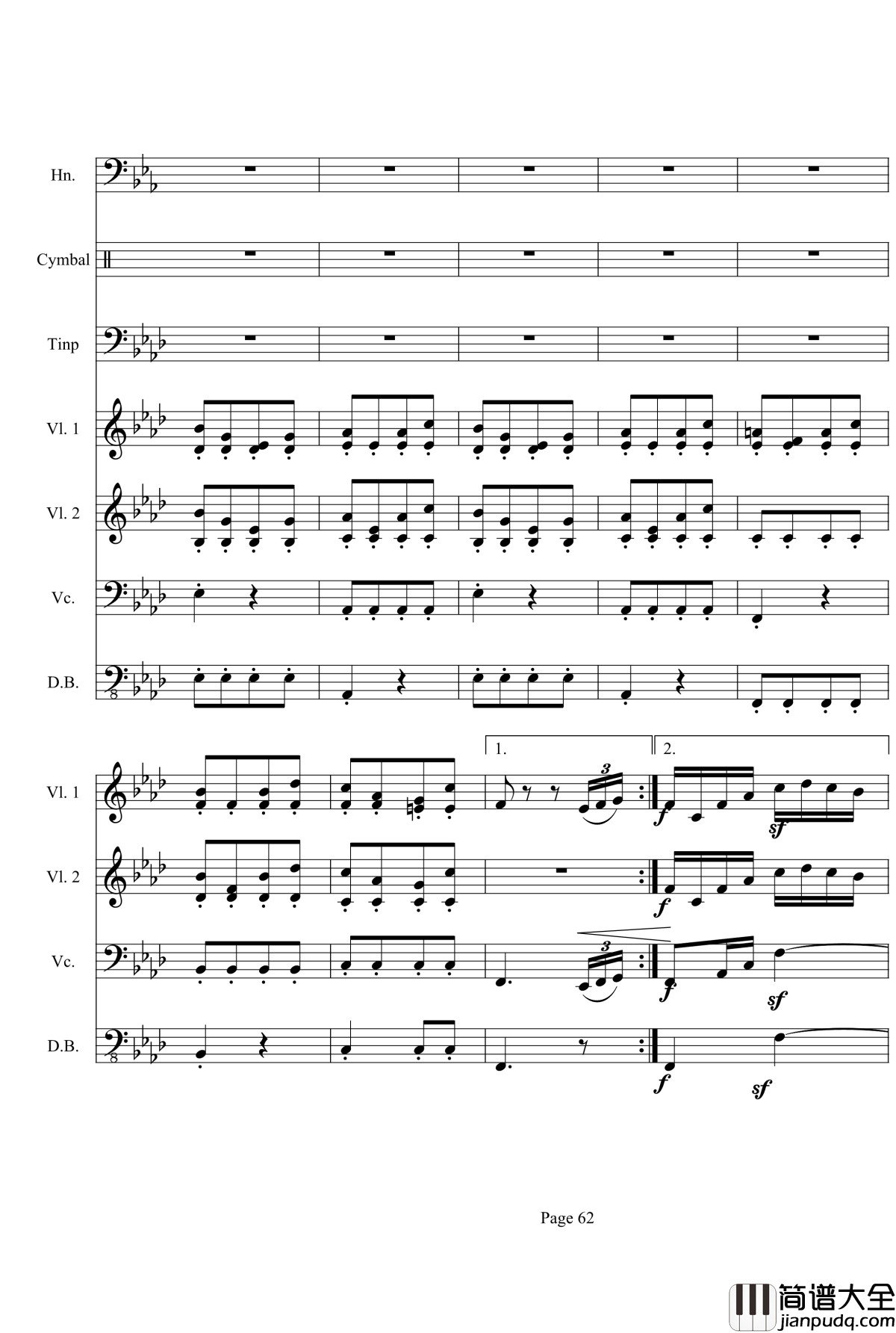 奏鸣曲之交响第23首Ⅲ钢琴谱__贝多芬_beethoven