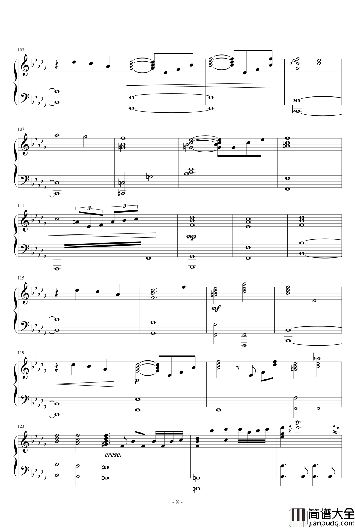 ANiMA钢琴谱_Full_Ver._Deemo