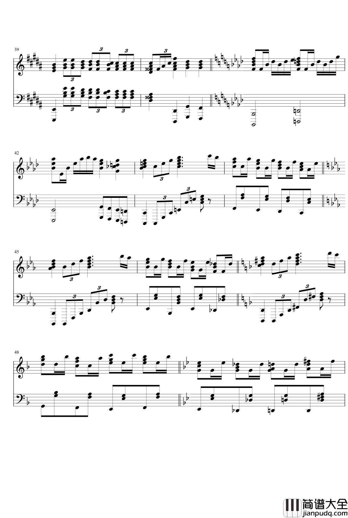 ANiMA钢琴谱_开源版_xi