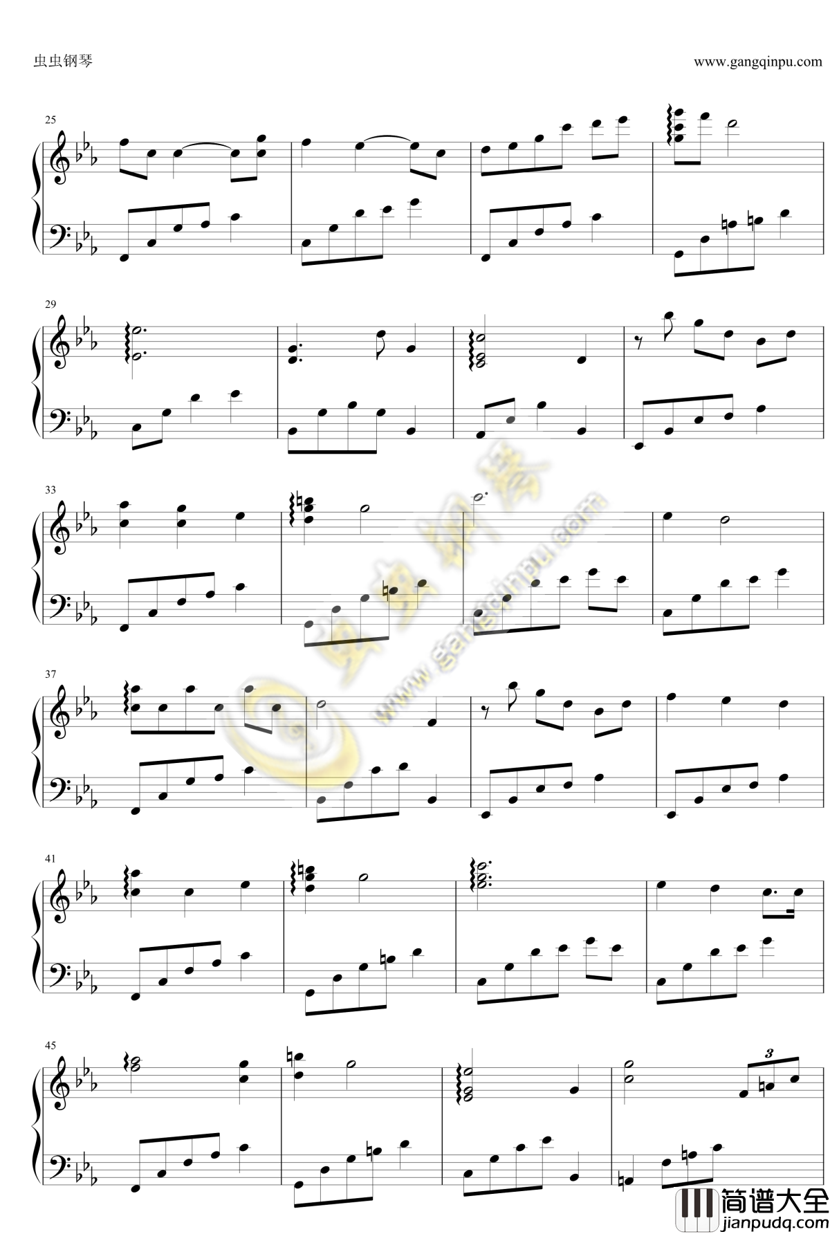 带我去你的城市钢琴谱_石进