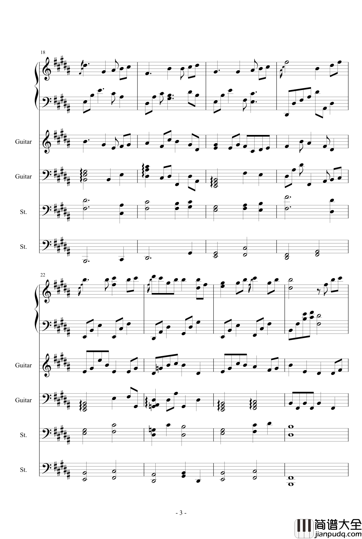 Leaves_ripples钢琴谱_Dollman