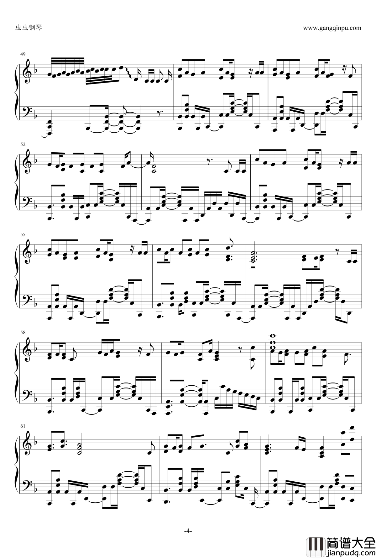 魔法少女育成计划叫べ完整版钢琴谱__魔法少女育成计划