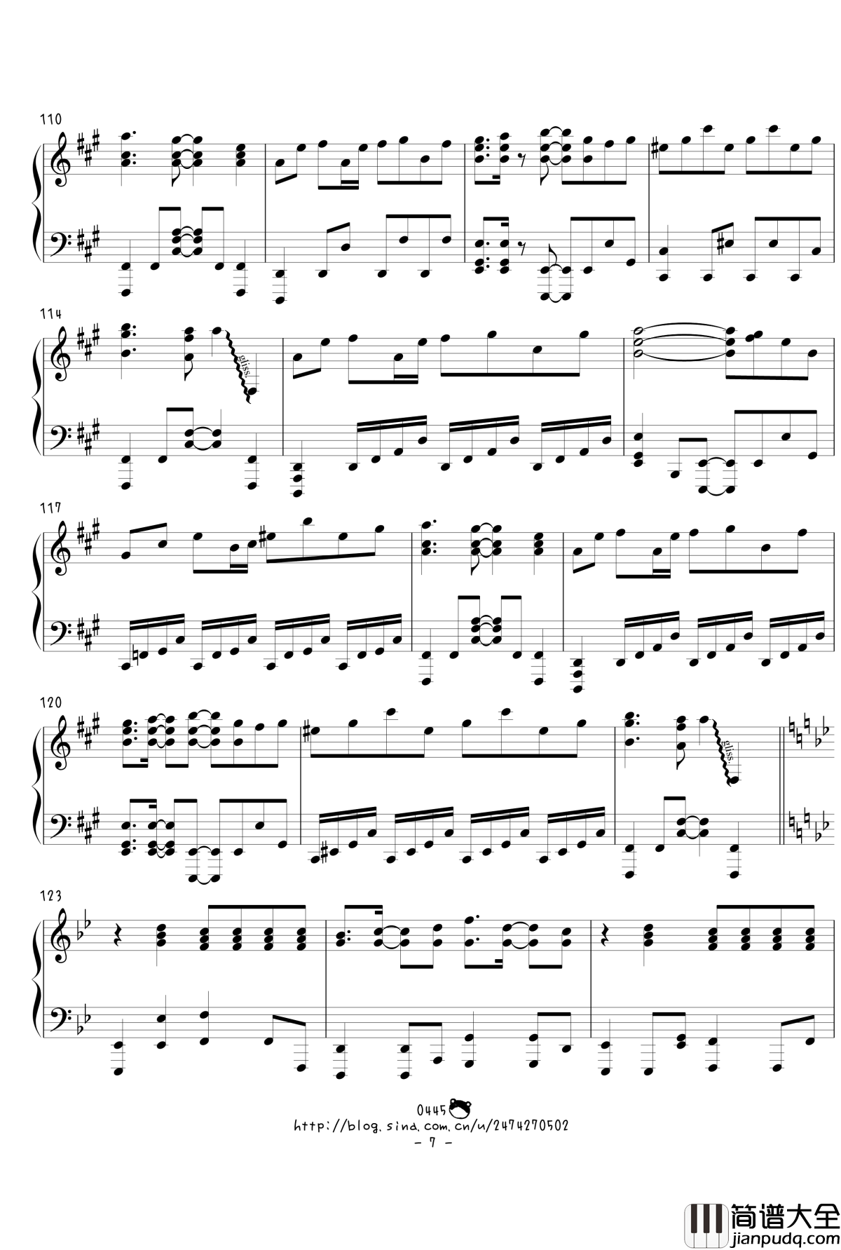 幻想游戏绀东方绀珠传组曲连弹钢琴谱_触手猴_东方project