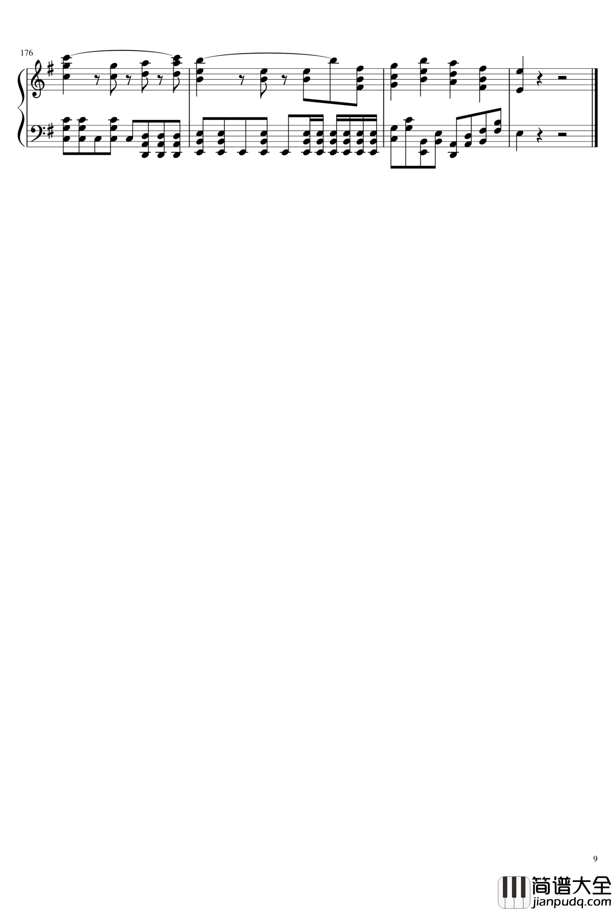 I_Want_My_Tears_Back钢琴谱_Nightwish_夜愿