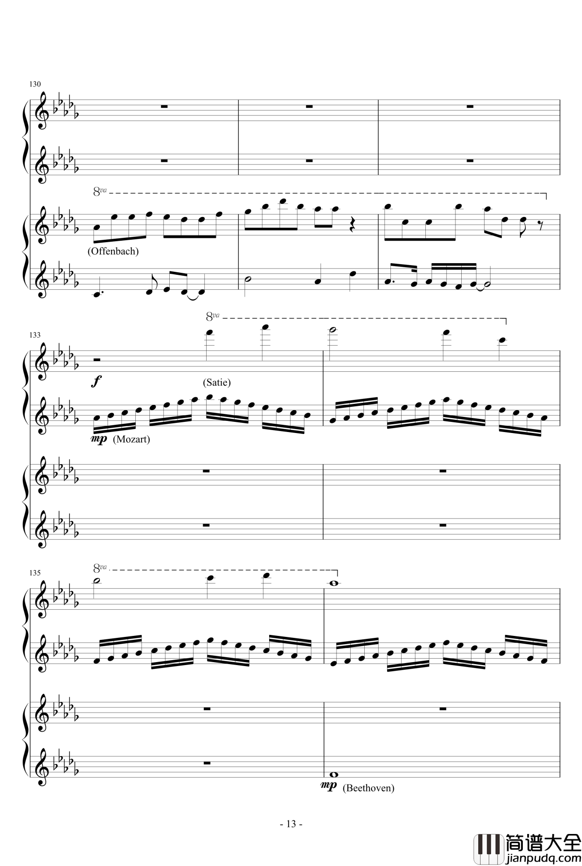 Fusion_For_Two_Pianos钢琴谱_Grant_Woolard