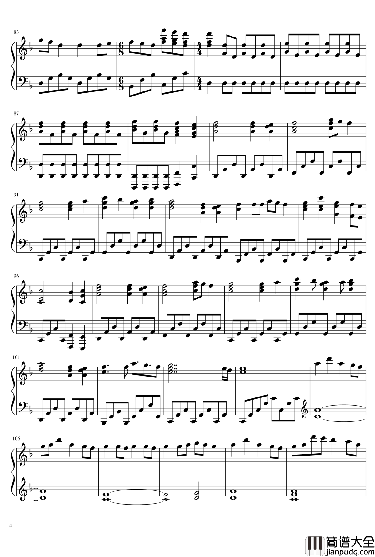 Elan钢琴谱_夜愿乐队_Nightwish_夜愿