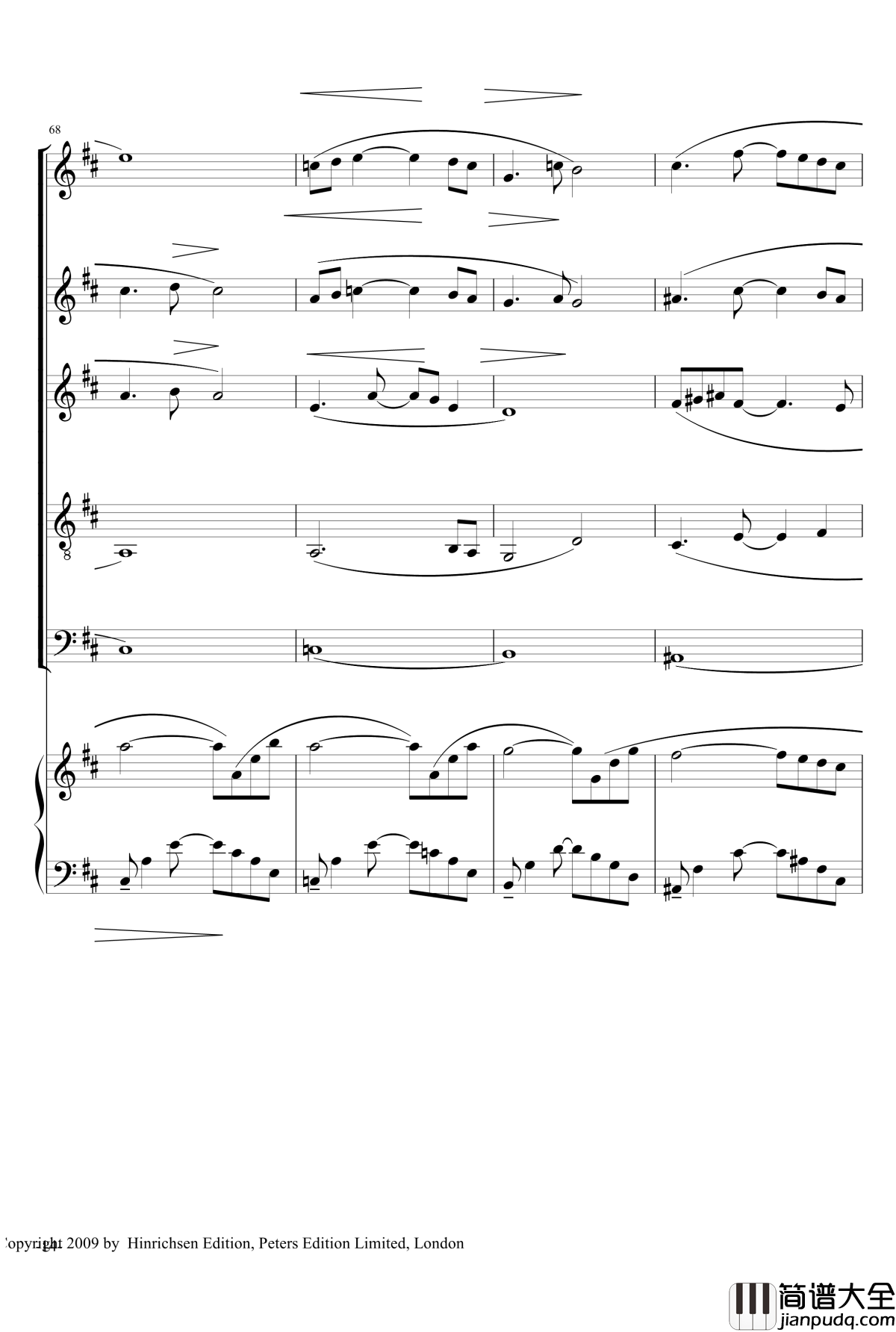 VIVA_LA_MUSICA钢琴谱_合唱_Sandra_Milliken