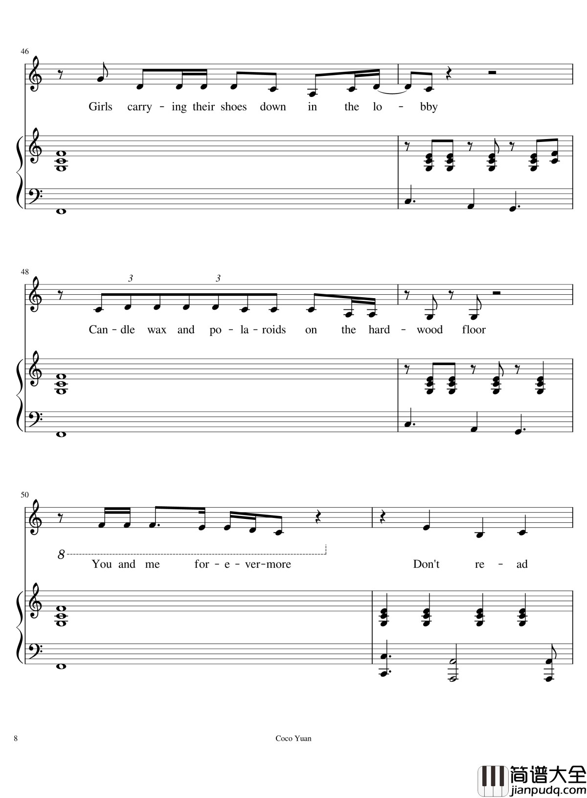 New_Year_s_Day钢琴谱=弹唱谱_Taylor_Swift