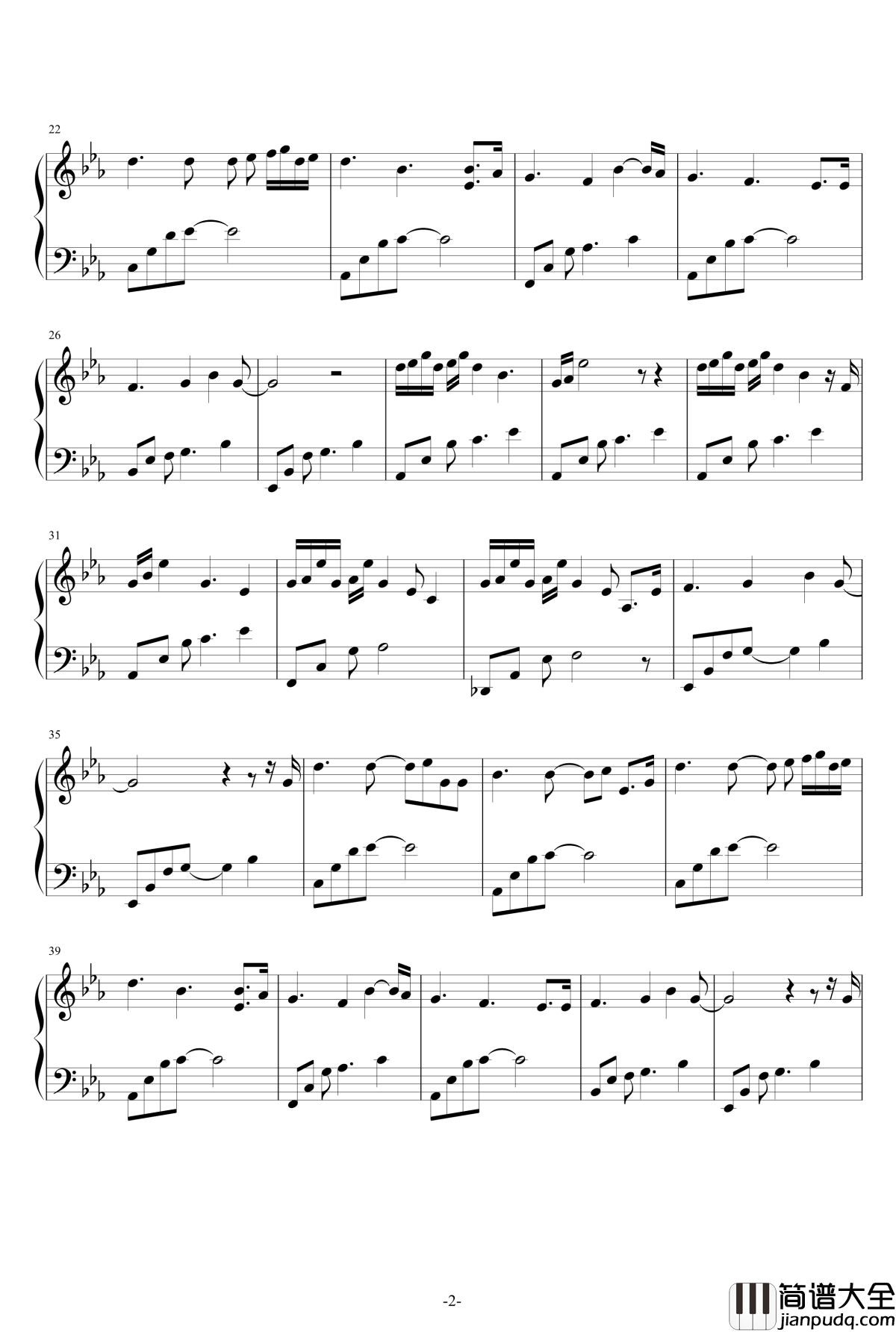 Field_of_Daisies钢琴谱_Brian_Crain