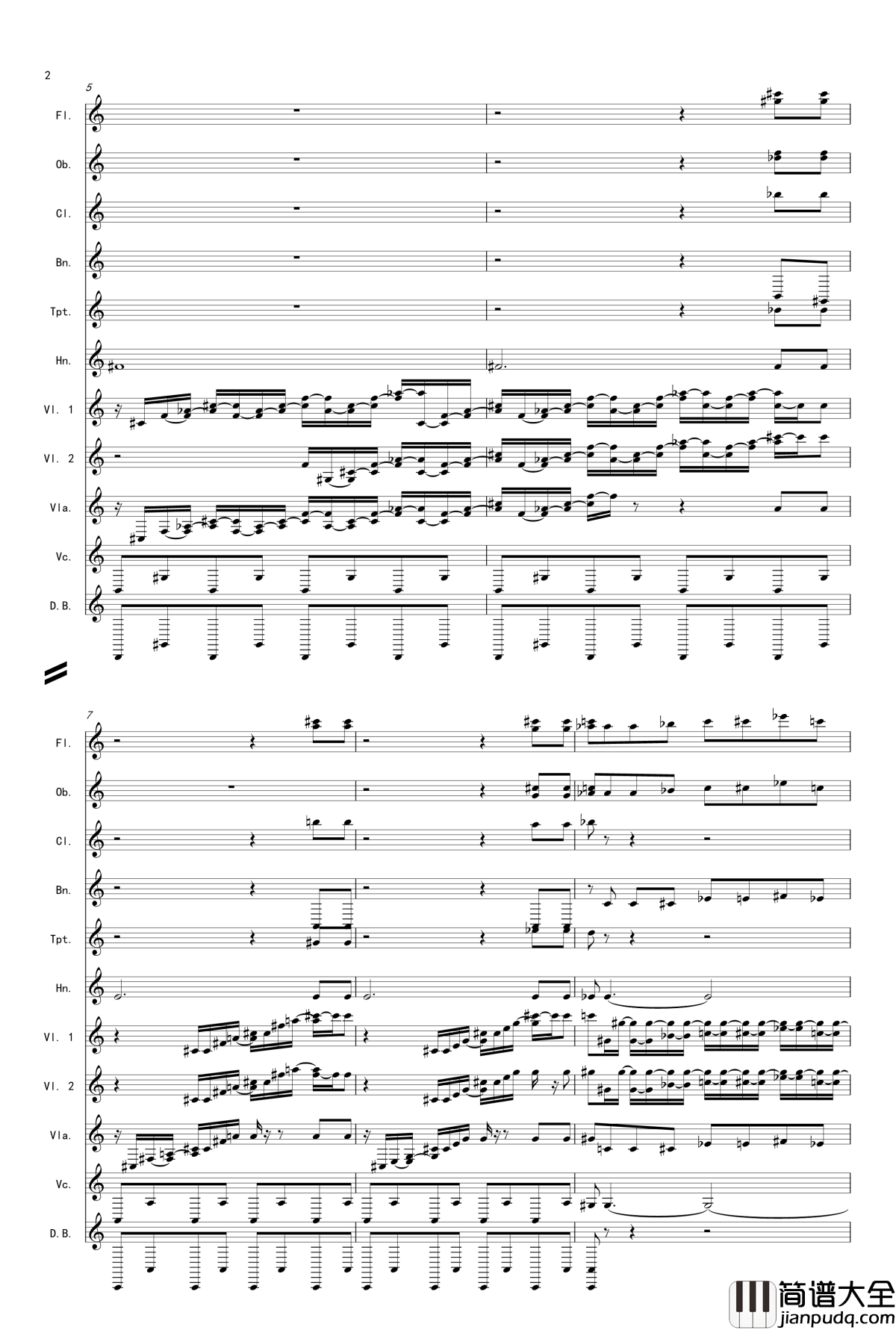 奏鸣曲之交响第14首Ⅲ钢琴谱_贝多芬_beethoven