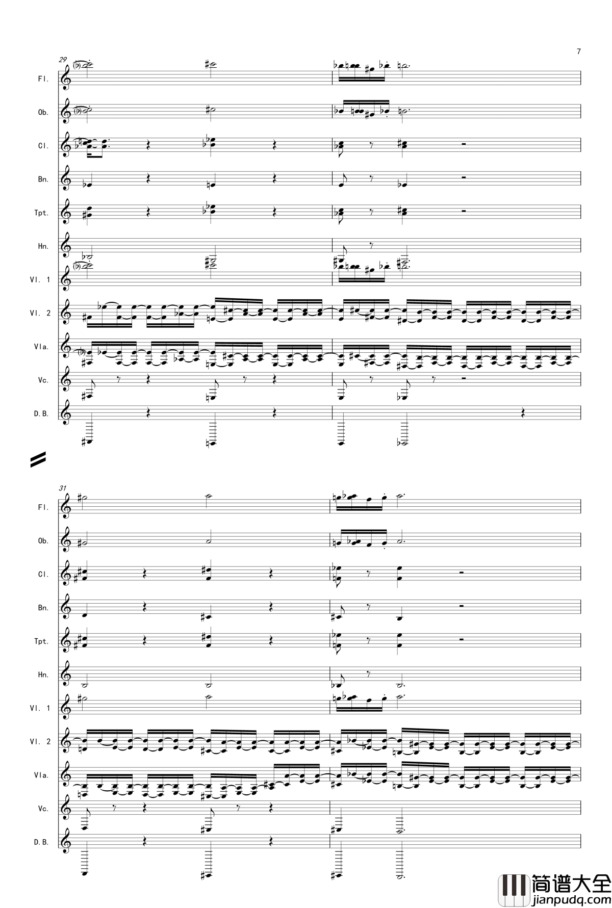 奏鸣曲之交响第14首Ⅲ钢琴谱_贝多芬_beethoven