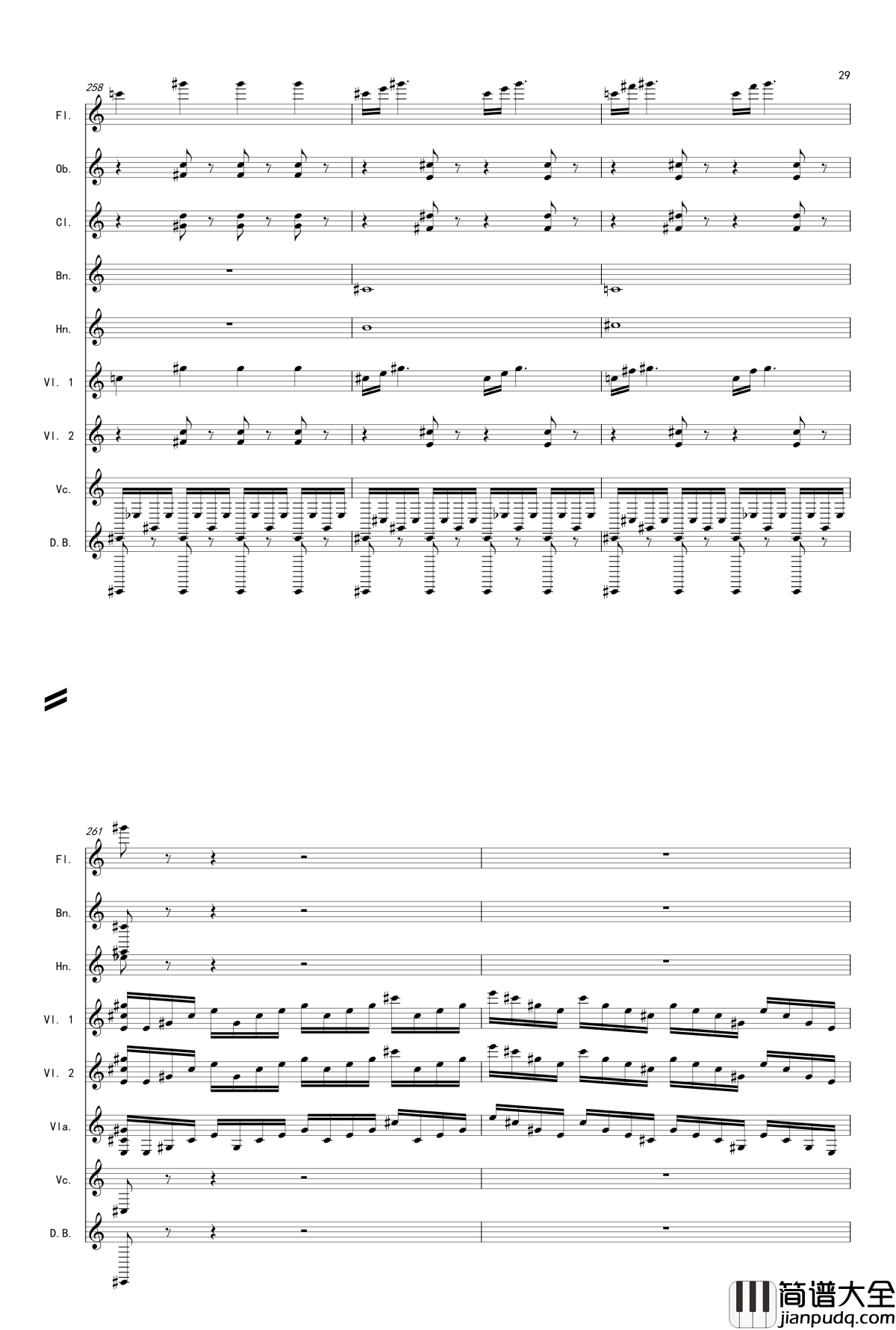 奏鸣曲之交响第14首Ⅲ钢琴谱_贝多芬_beethoven