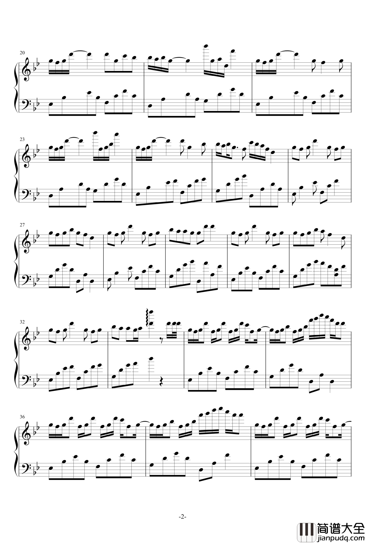 Anonymous钢琴谱_Noicybino