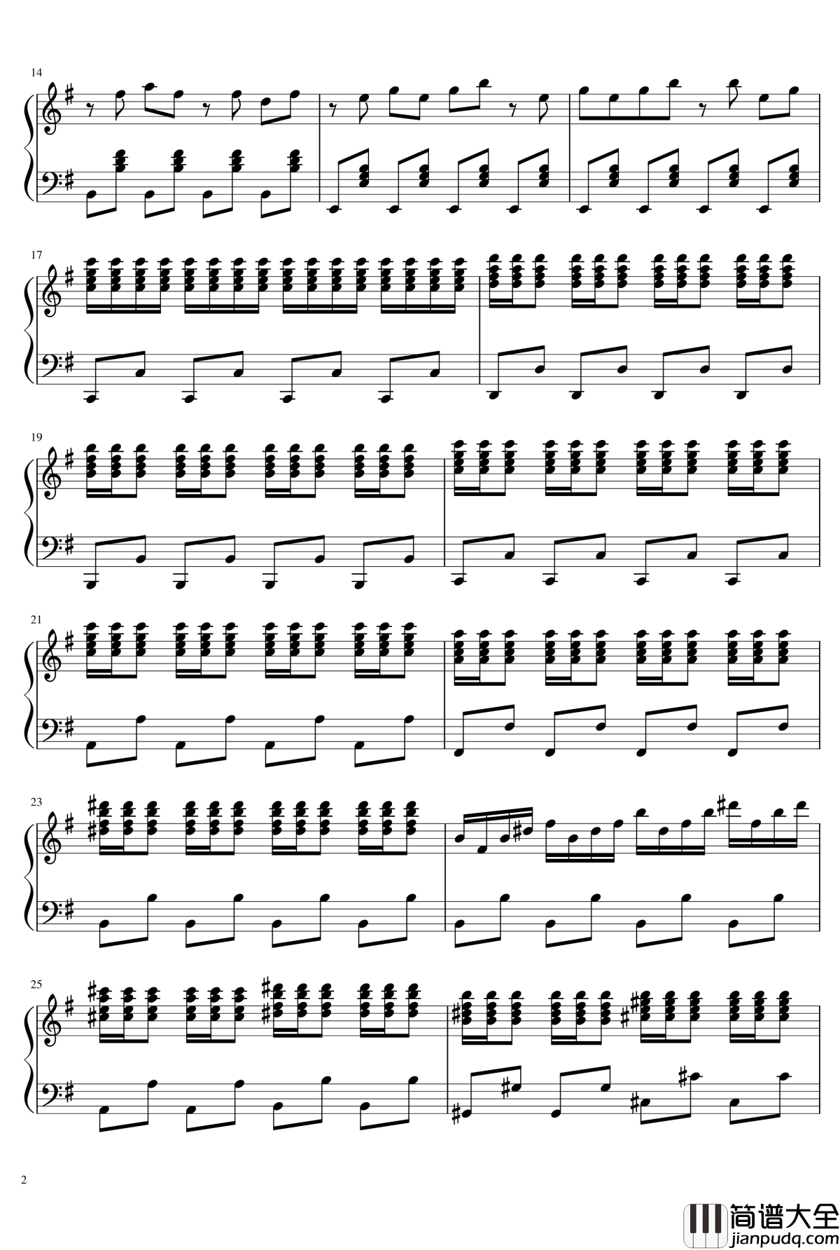 Tokyo_Hot钢琴谱_tokyo_hot