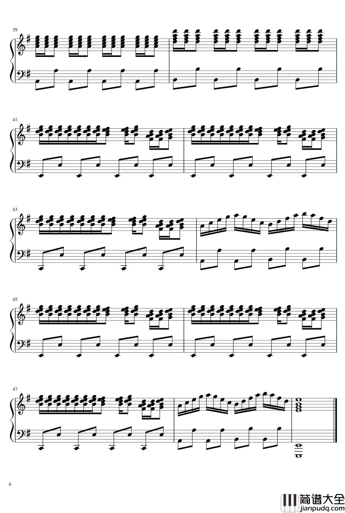 Tokyo_Hot钢琴谱_tokyo_hot