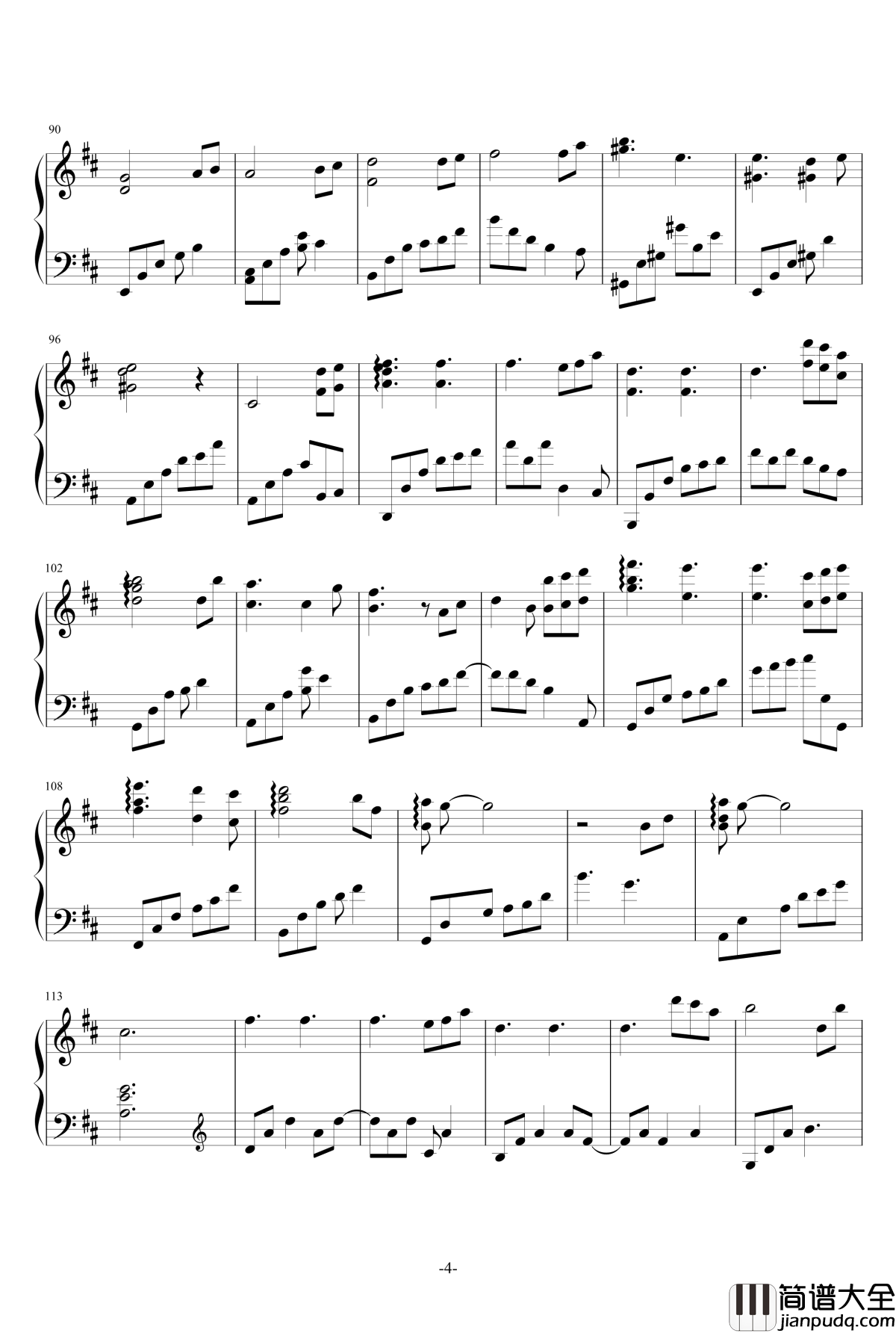 Happily_Ever_After钢琴谱_Sunny_Choi