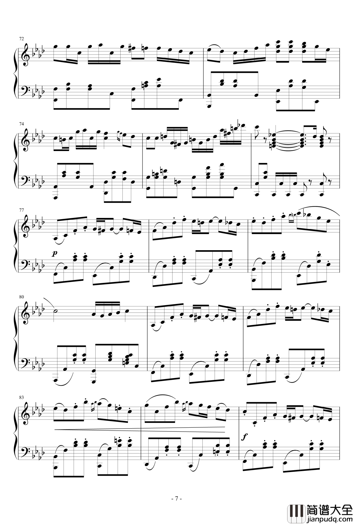 Piano_ArrangementQuo_Vadis钢琴谱_君往何处_M2U