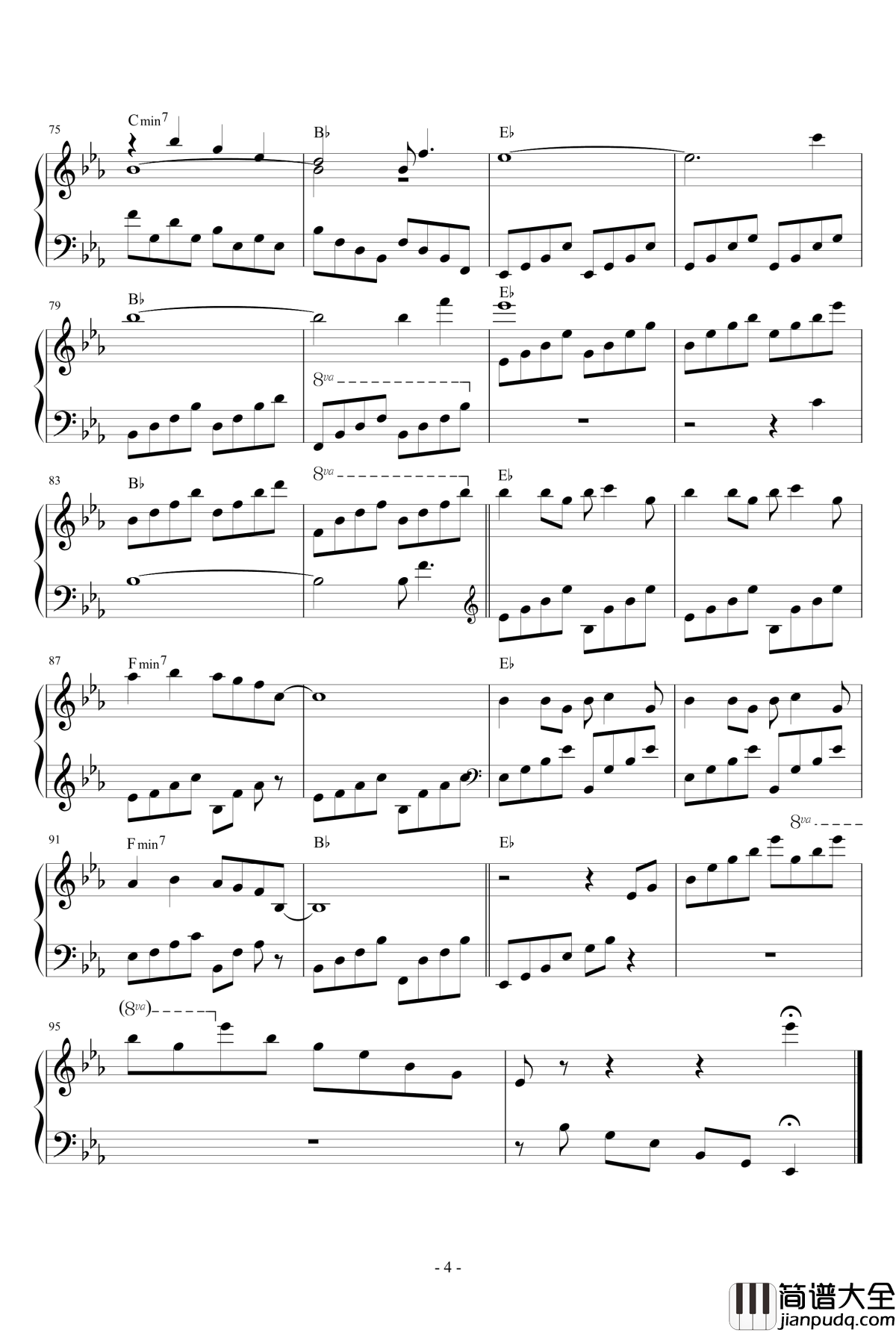 Sing钢琴谱_卡伦·卡朋特