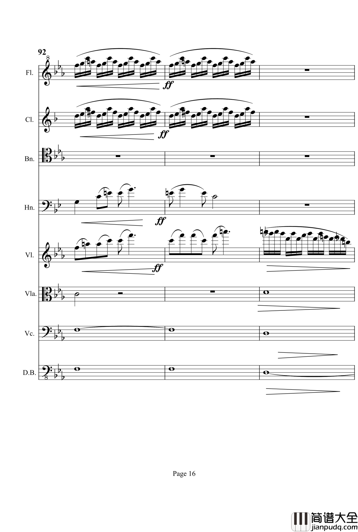 第三交响曲钢琴谱_梦幻的传说_项道荣