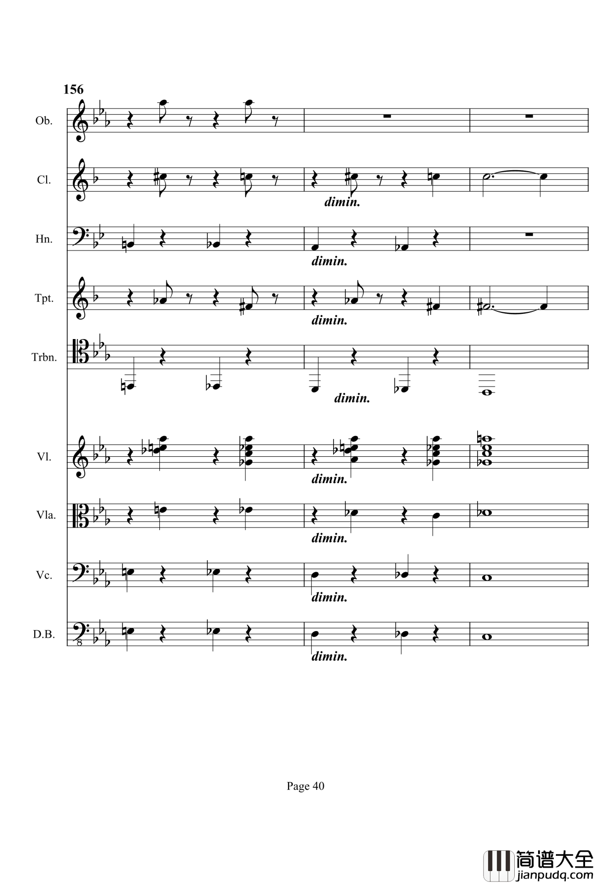 第三交响曲钢琴谱_梦幻的传说_项道荣