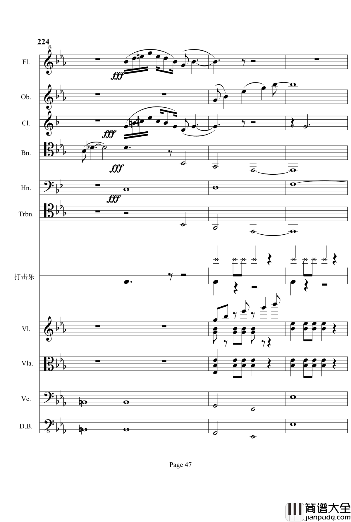 第三交响曲钢琴谱_梦幻的传说_项道荣