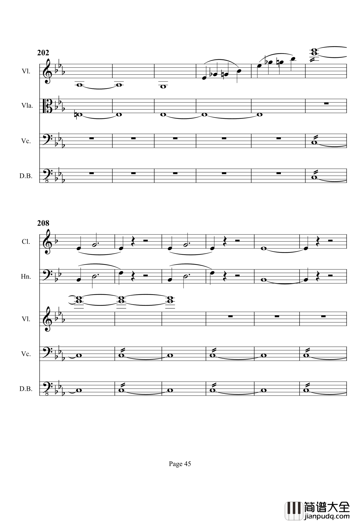 第三交响曲钢琴谱_梦幻的传说_项道荣