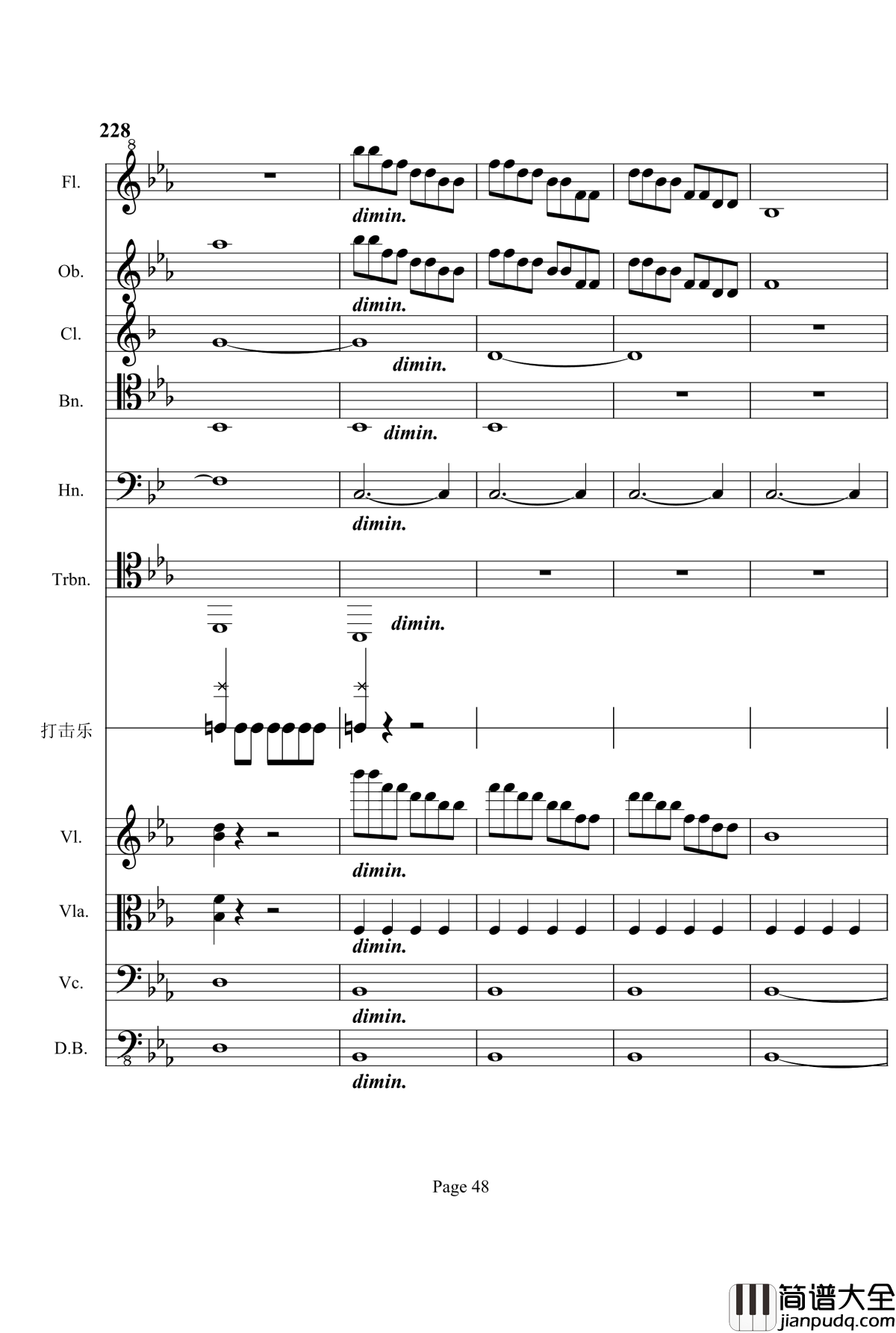 第三交响曲钢琴谱_梦幻的传说_项道荣