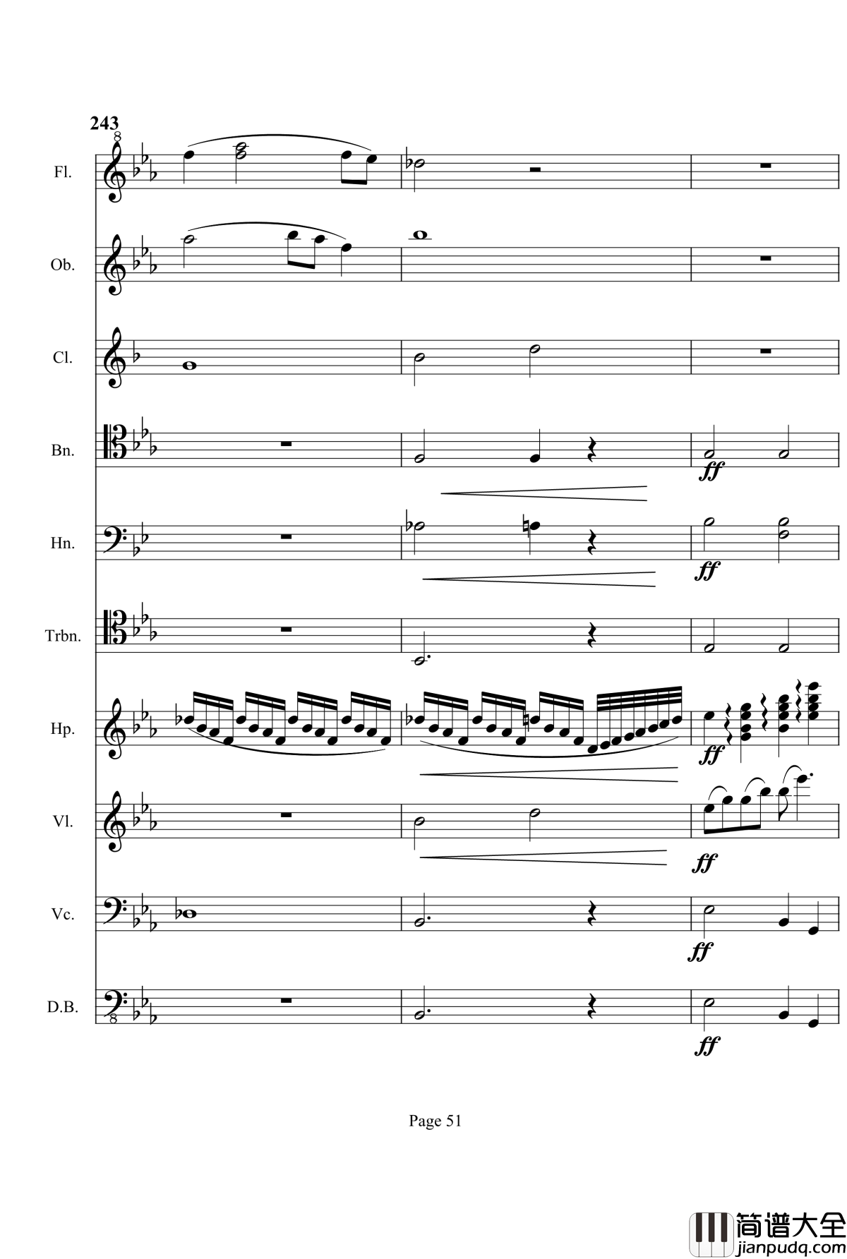 第三交响曲钢琴谱_梦幻的传说_项道荣