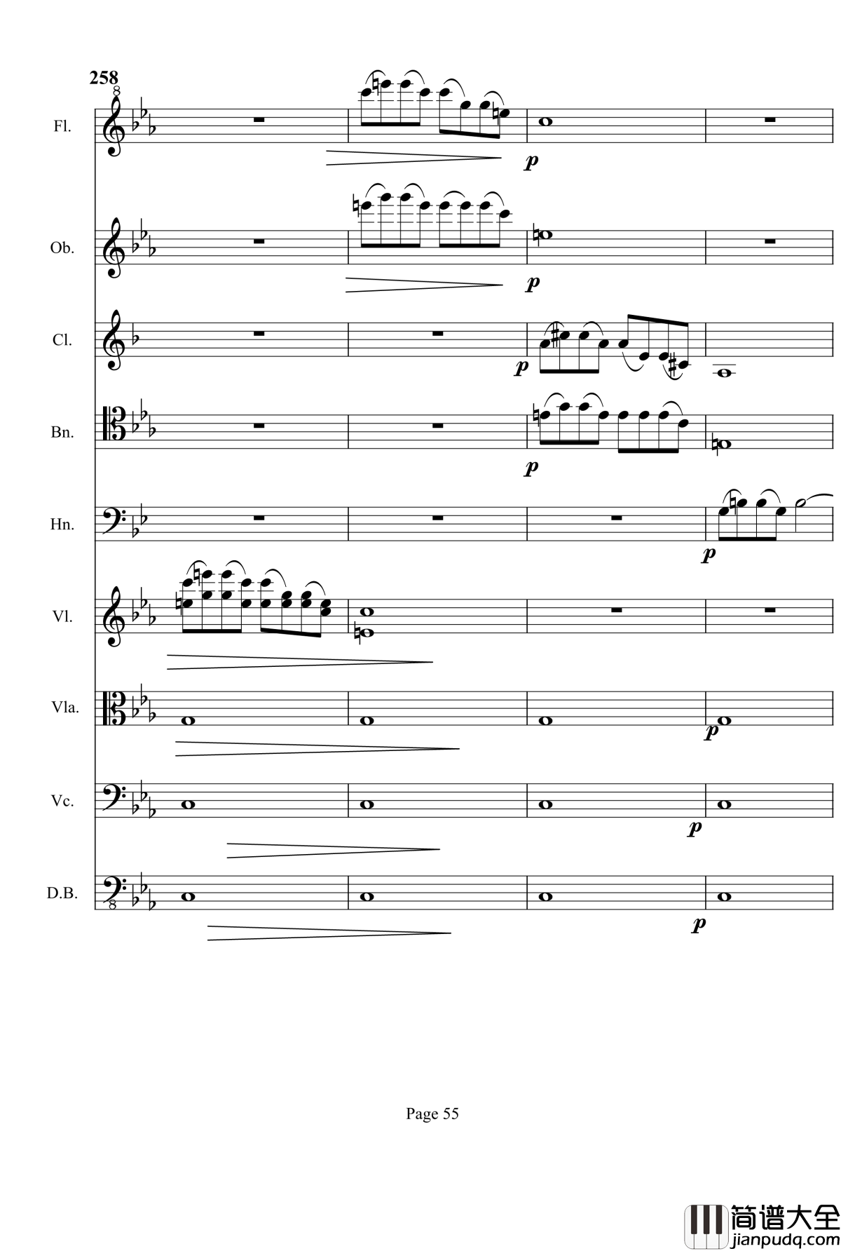 第三交响曲钢琴谱_梦幻的传说_项道荣