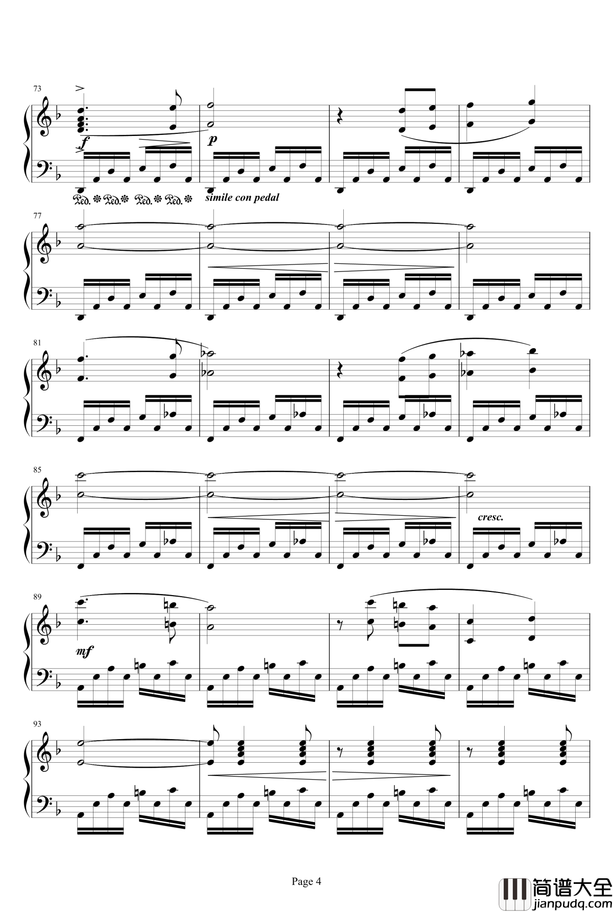 最终幻想钢琴谱_J_E_N_O_V_A