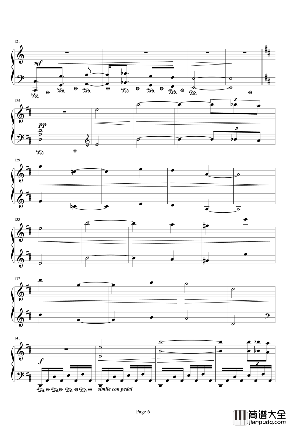 最终幻想钢琴谱_J_E_N_O_V_A