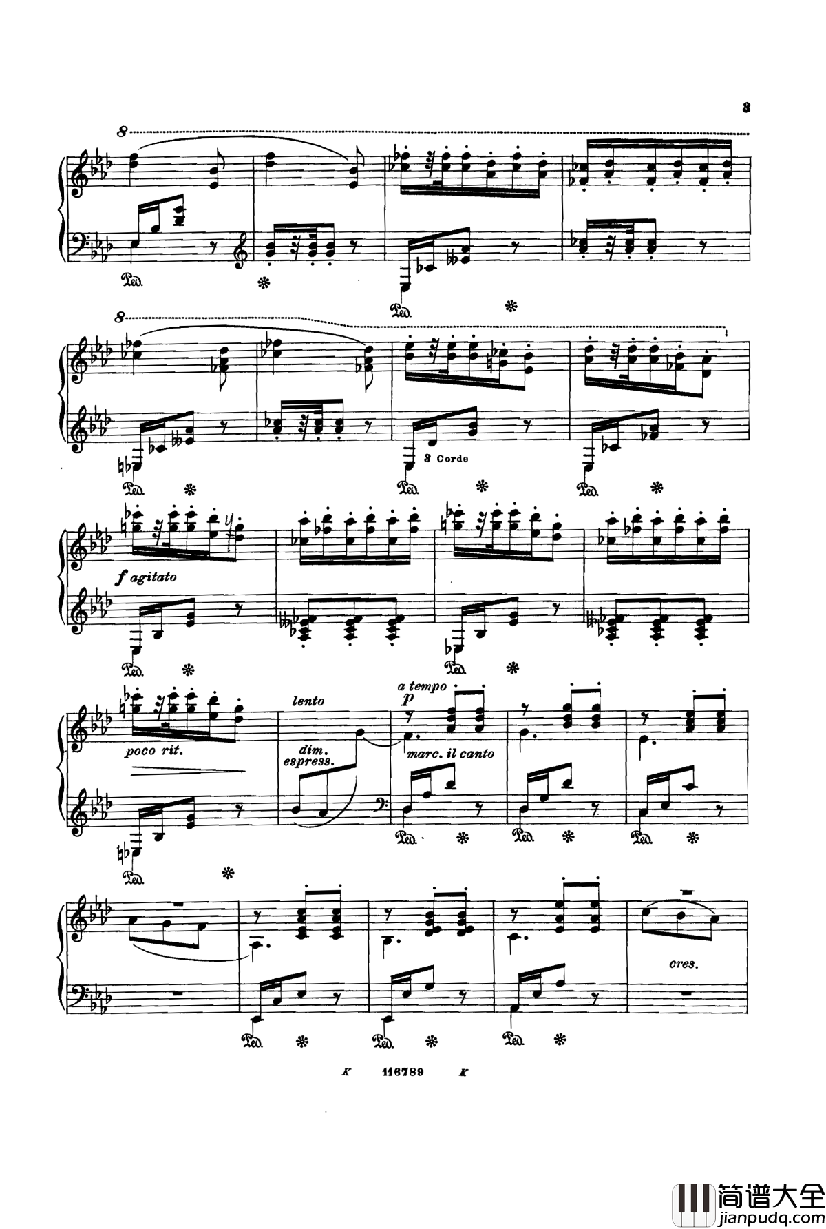 小夜圆舞曲钢琴谱_斯甘巴蒂