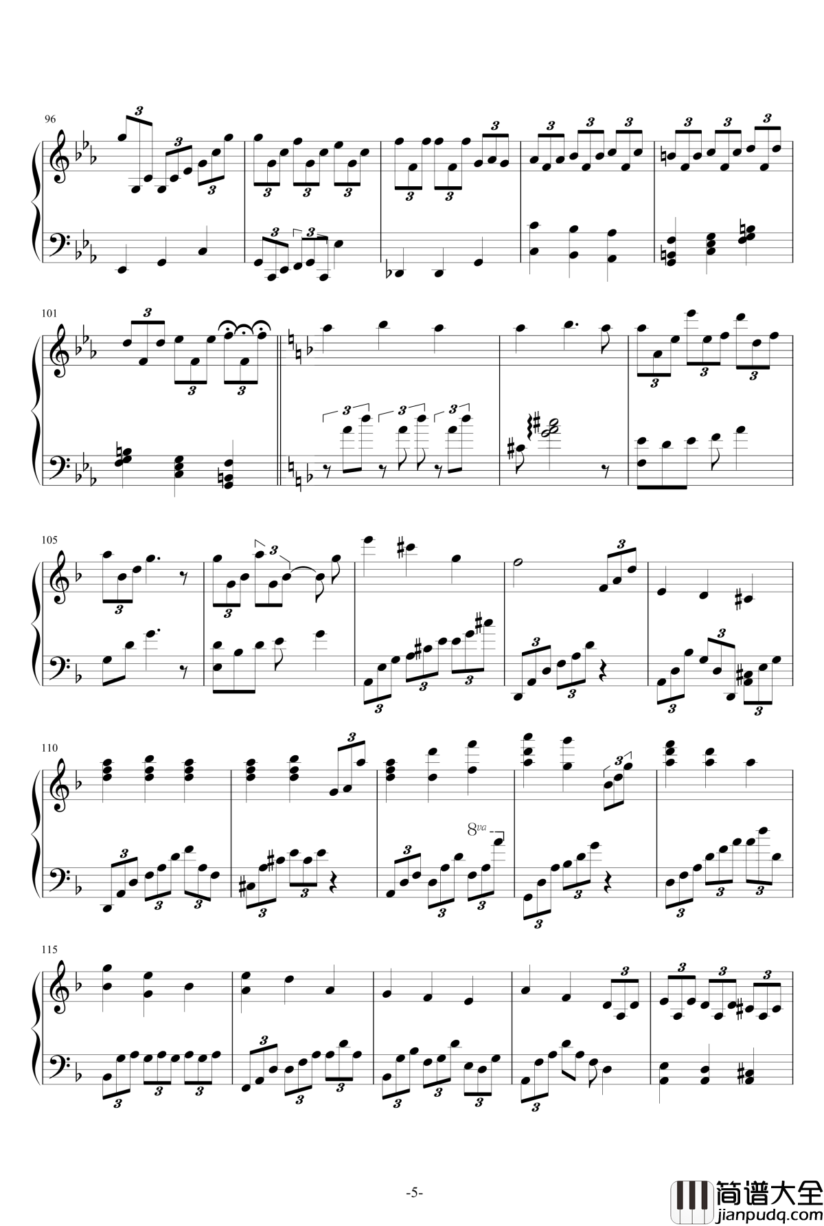 Leningrad钢琴谱_William_Joseph