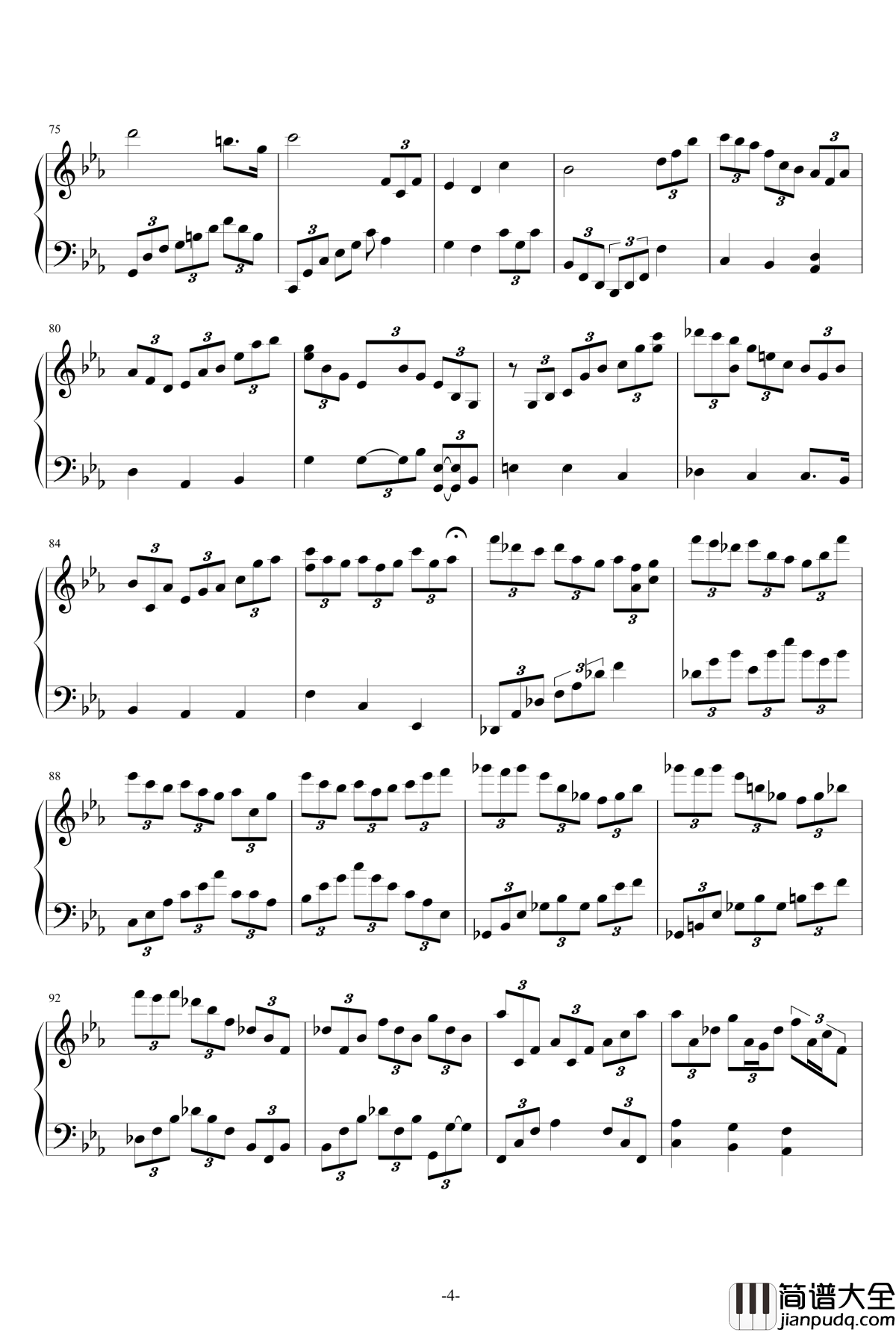 Leningrad钢琴谱_William_Joseph