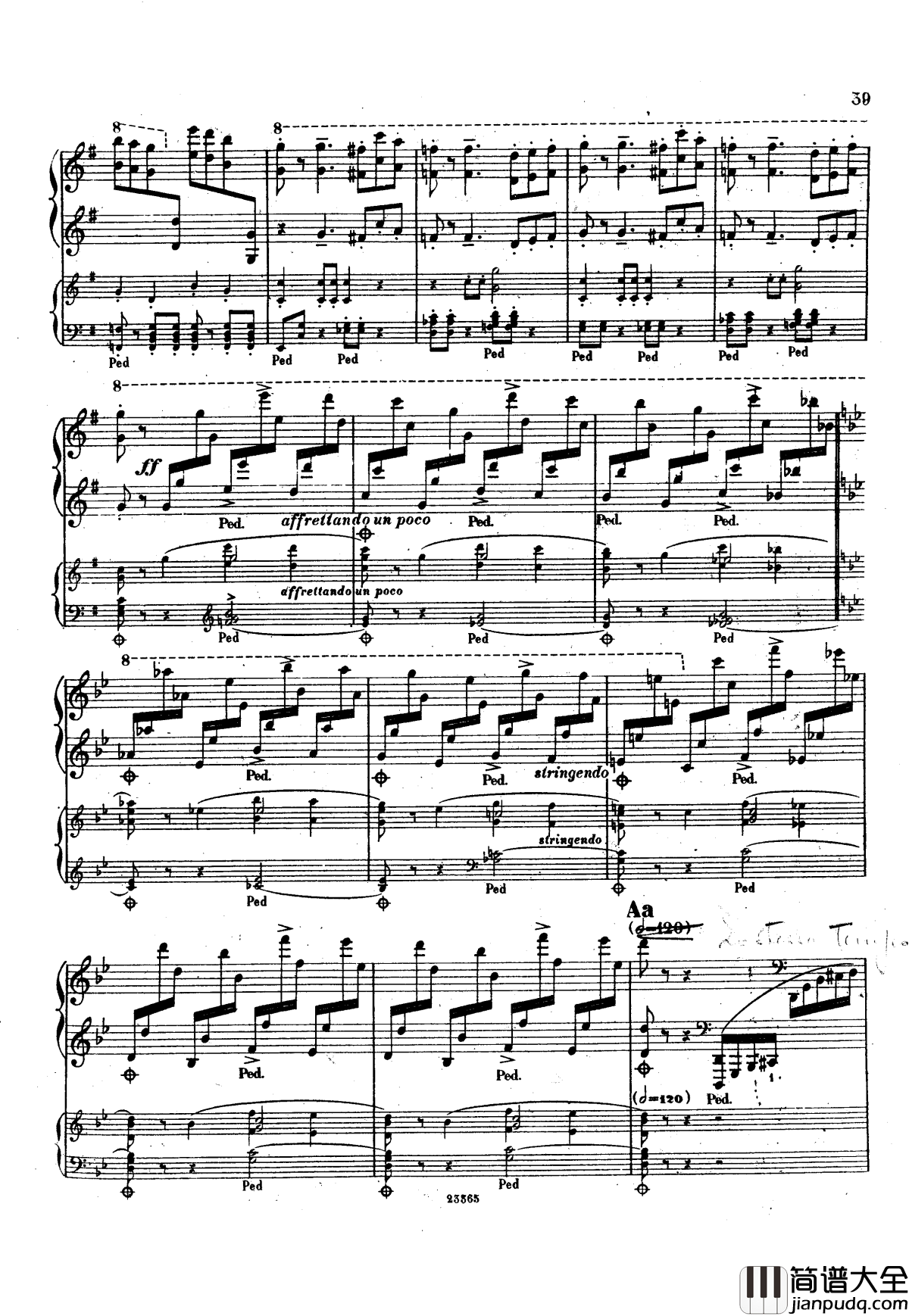 g小调钢琴协奏曲__Op.15钢琴谱_斯甘巴蒂