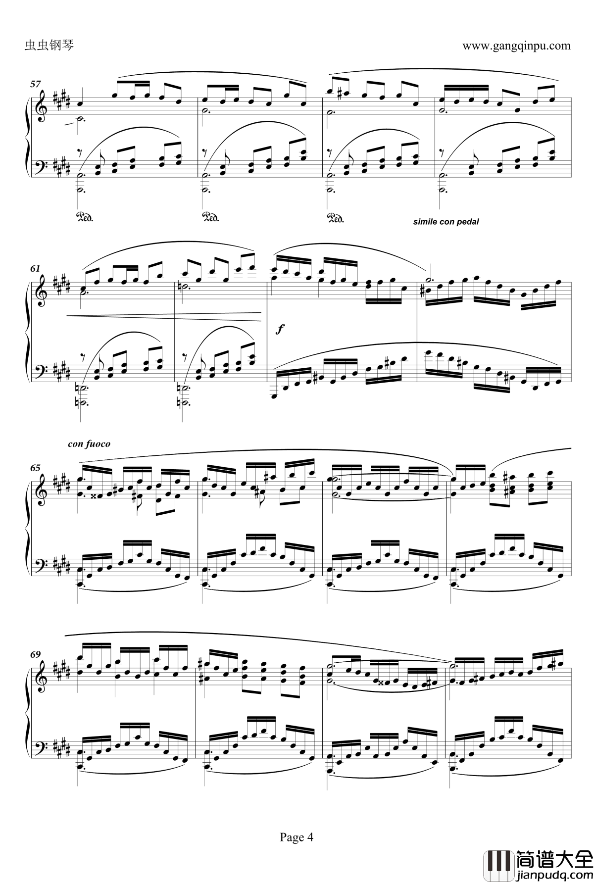 百鸟朝凰钢琴谱_Majestic_Phoenix_Cytus