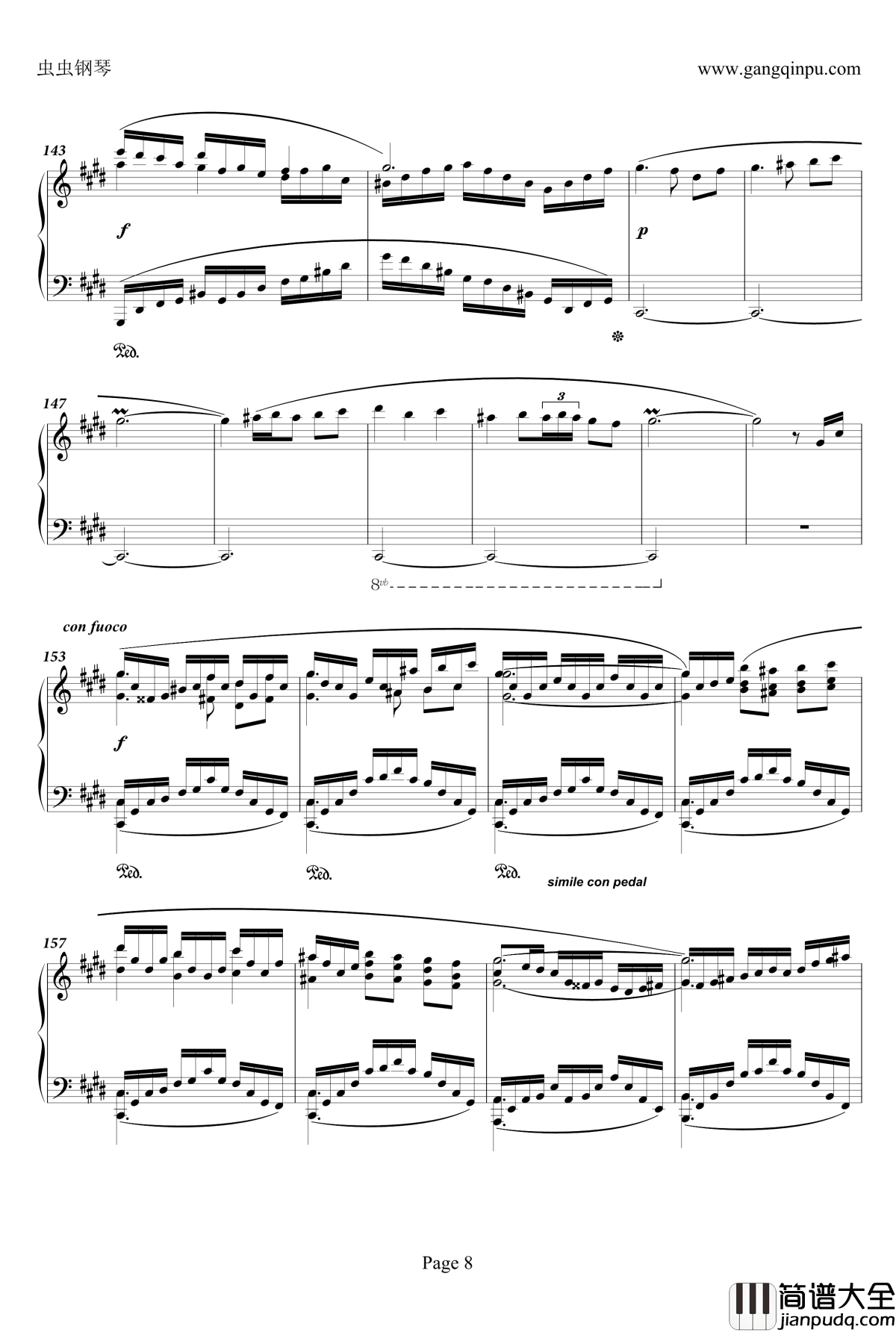 百鸟朝凰钢琴谱_Majestic_Phoenix_Cytus