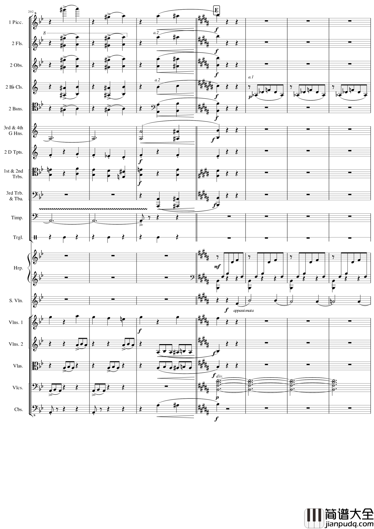 Danse_Macabre_Op.40钢琴谱_圣桑