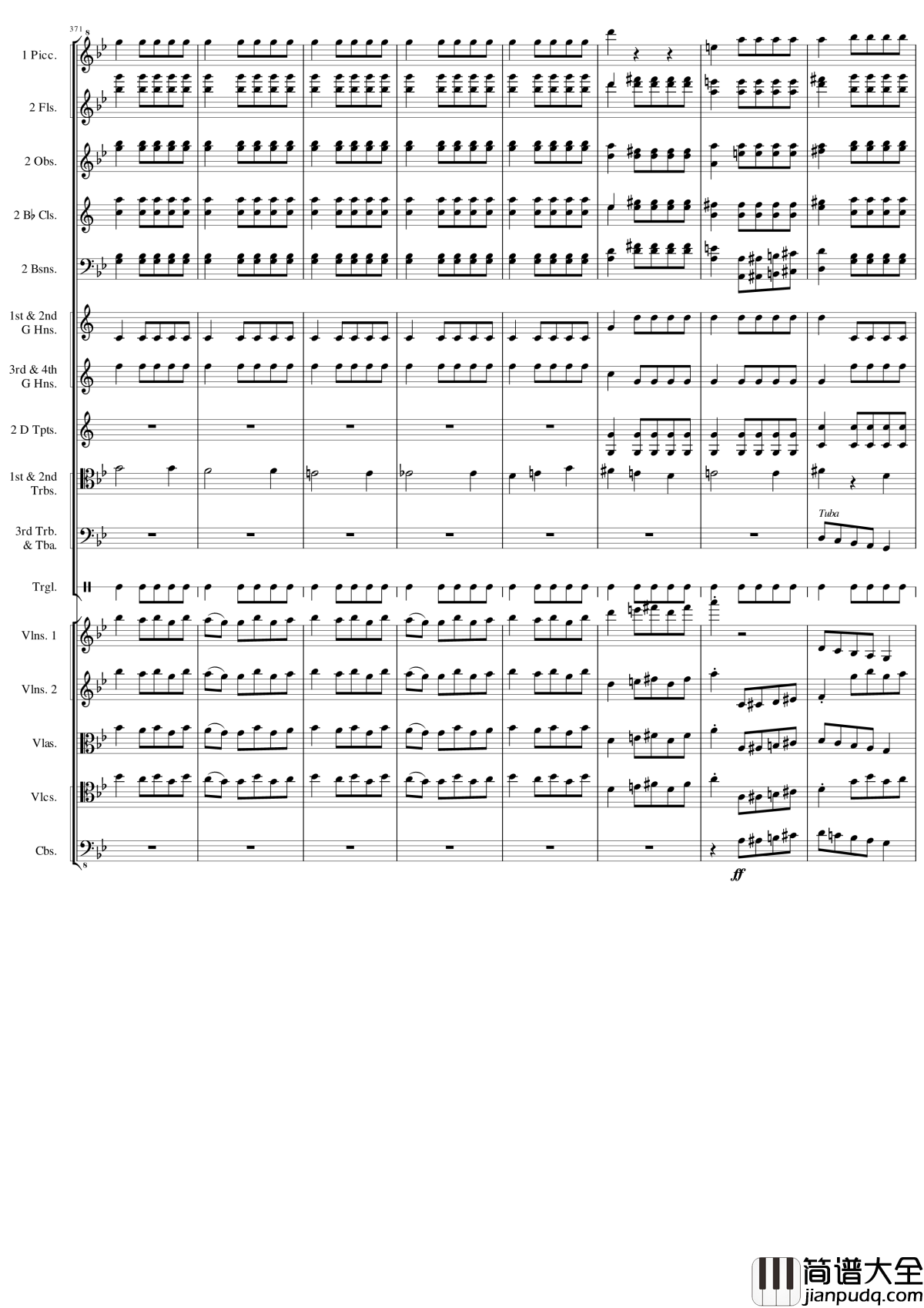 Danse_Macabre_Op.40钢琴谱_圣桑