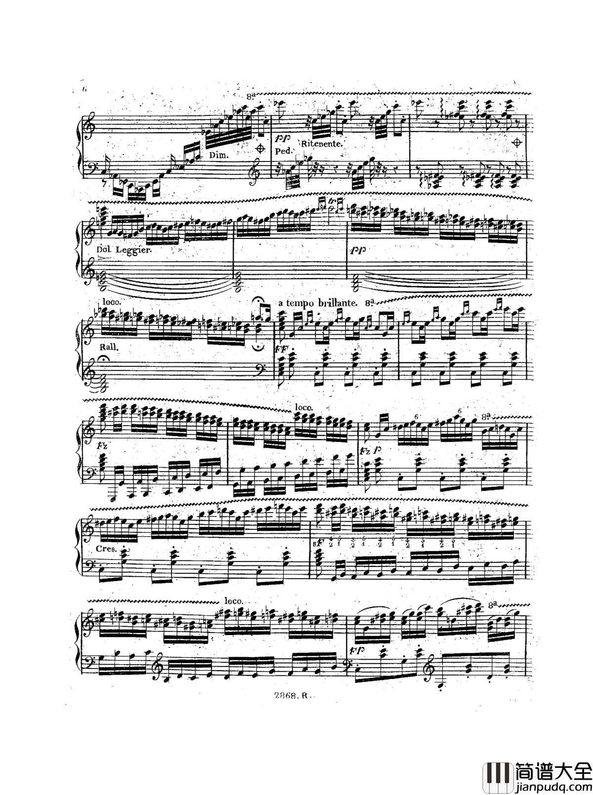 a小调钢琴协奏曲__Op.214钢琴谱_车尔尼_Czerny