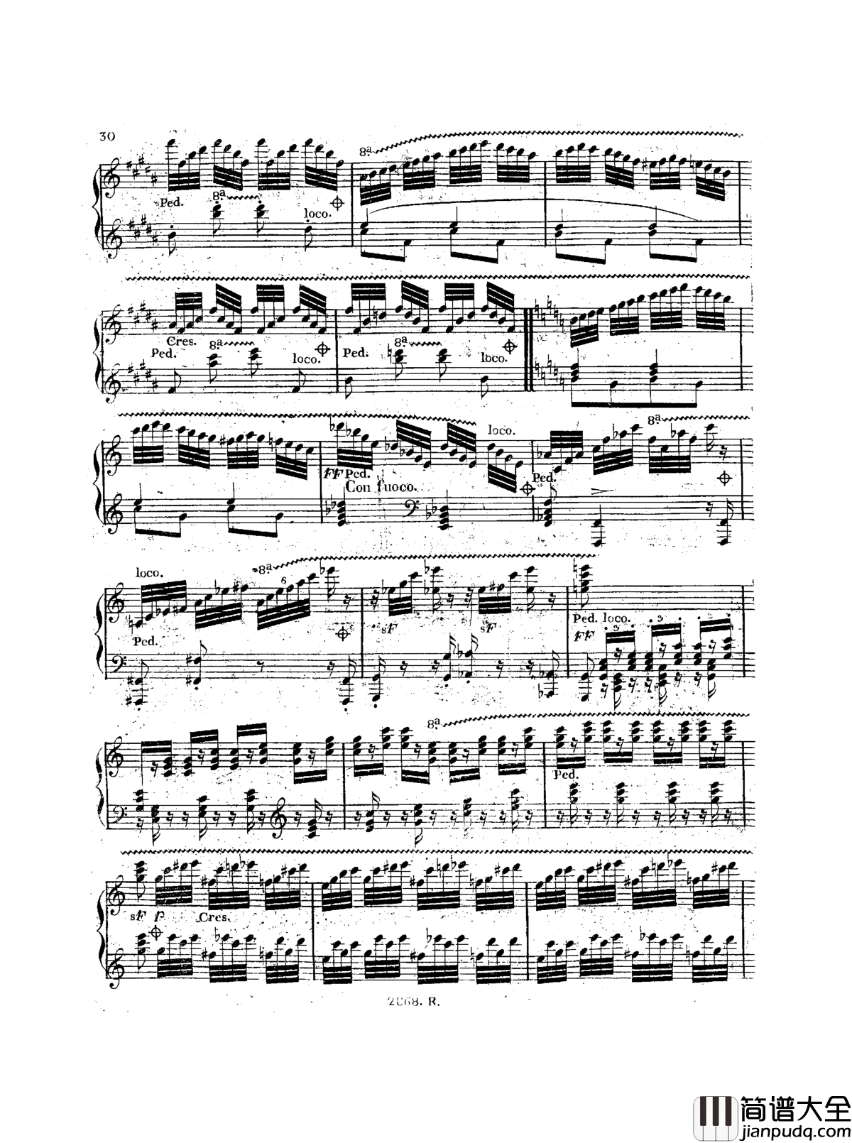 a小调钢琴协奏曲__Op.214钢琴谱_车尔尼_Czerny