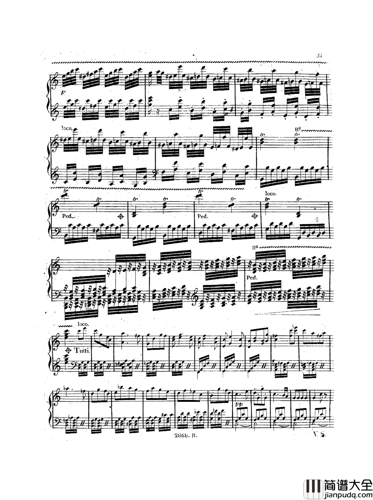 a小调钢琴协奏曲__Op.214钢琴谱_车尔尼_Czerny