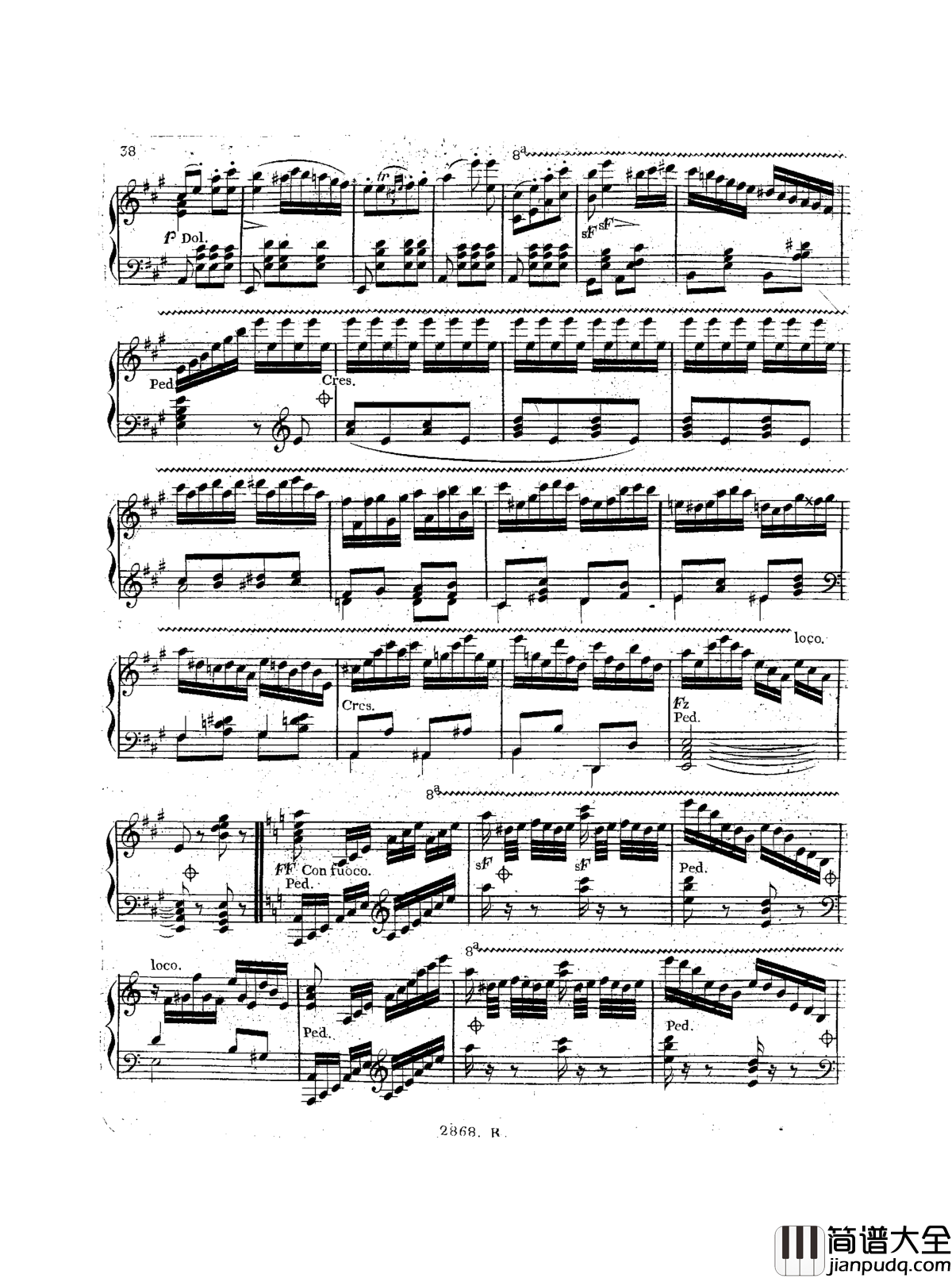 a小调钢琴协奏曲__Op.214钢琴谱_车尔尼_Czerny