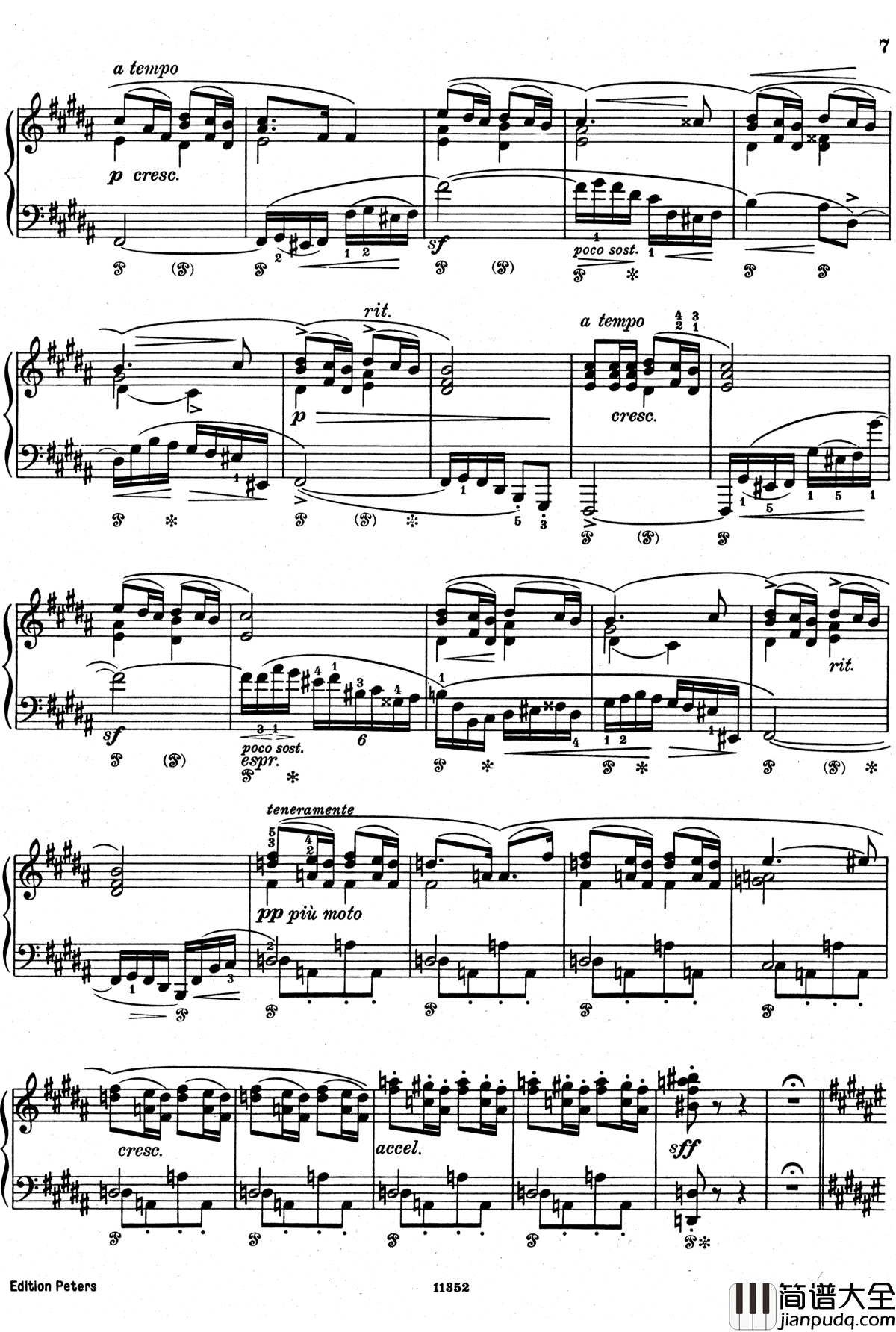 升F大调沙龙波尔卡__Op.7__No.1_钢琴谱_斯美塔那