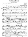 Tell_Your_World钢琴谱_触手猴_初音未来_吉他谱_钢琴谱_简谱