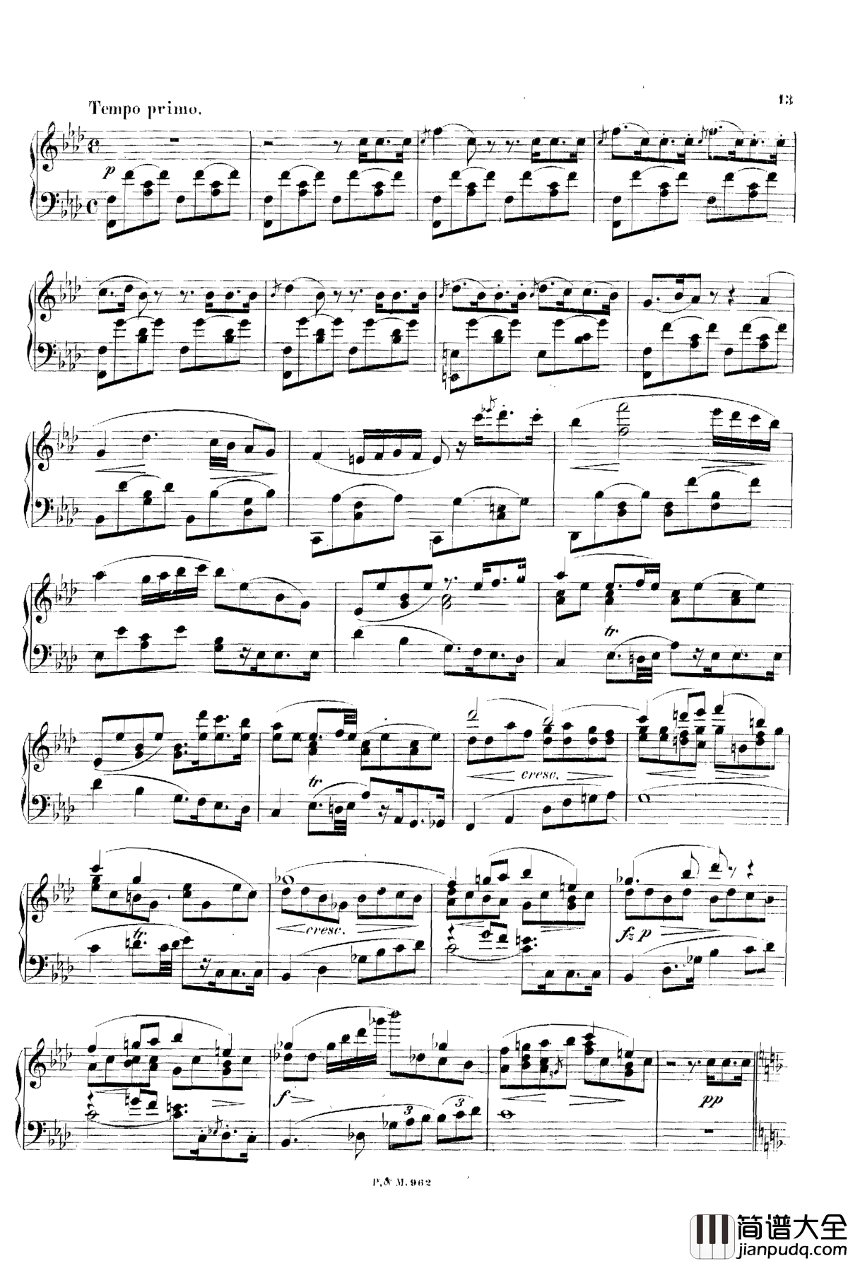 _f小调幻想曲__D.940钢琴谱_舒伯特