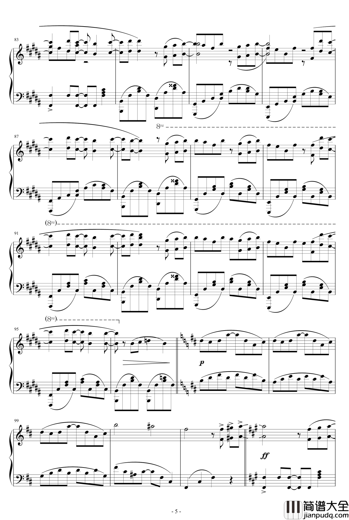 Giraffe_Blues钢琴谱_超时空要塞