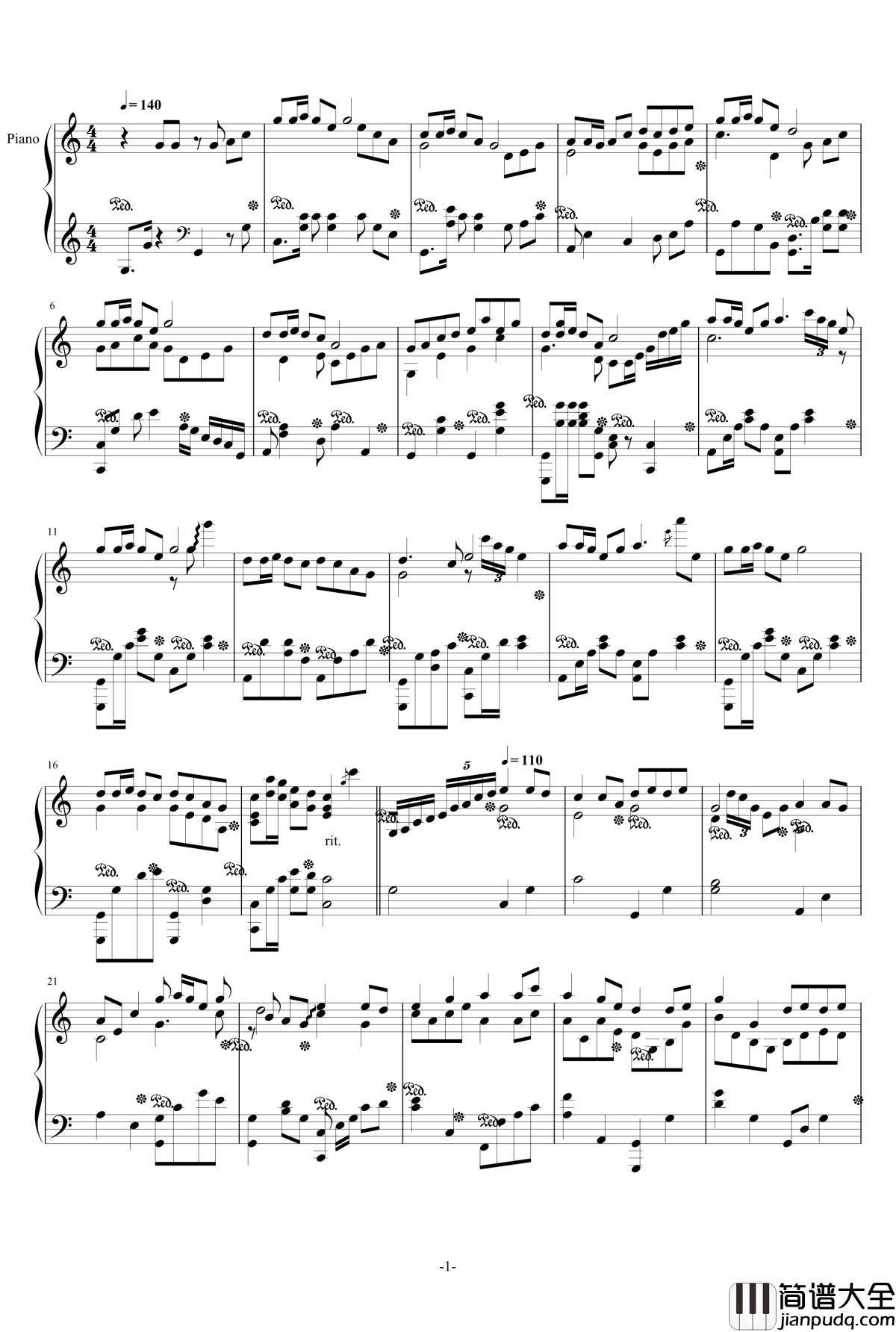 斗地主主题曲钢琴谱_欢乐斗地主