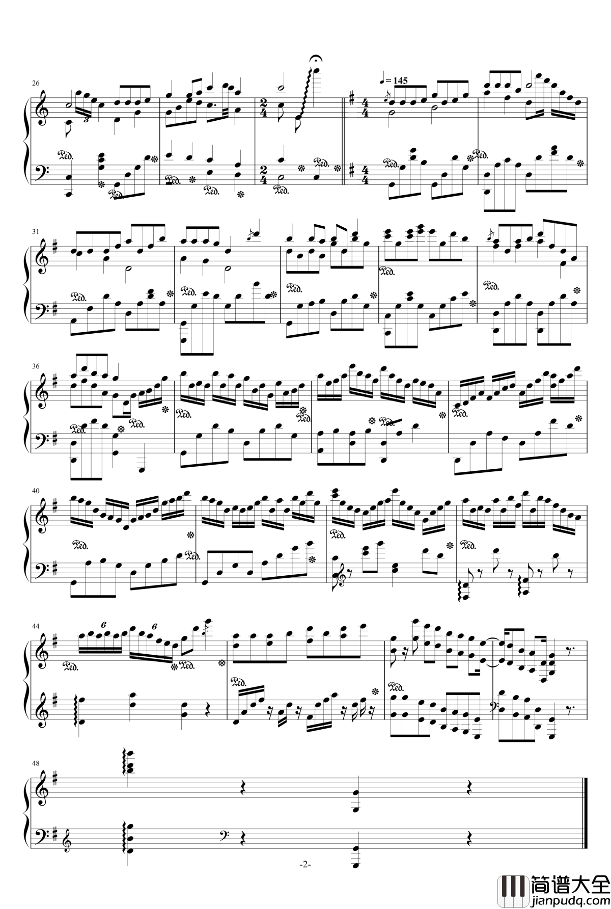 斗地主主题曲钢琴谱_欢乐斗地主