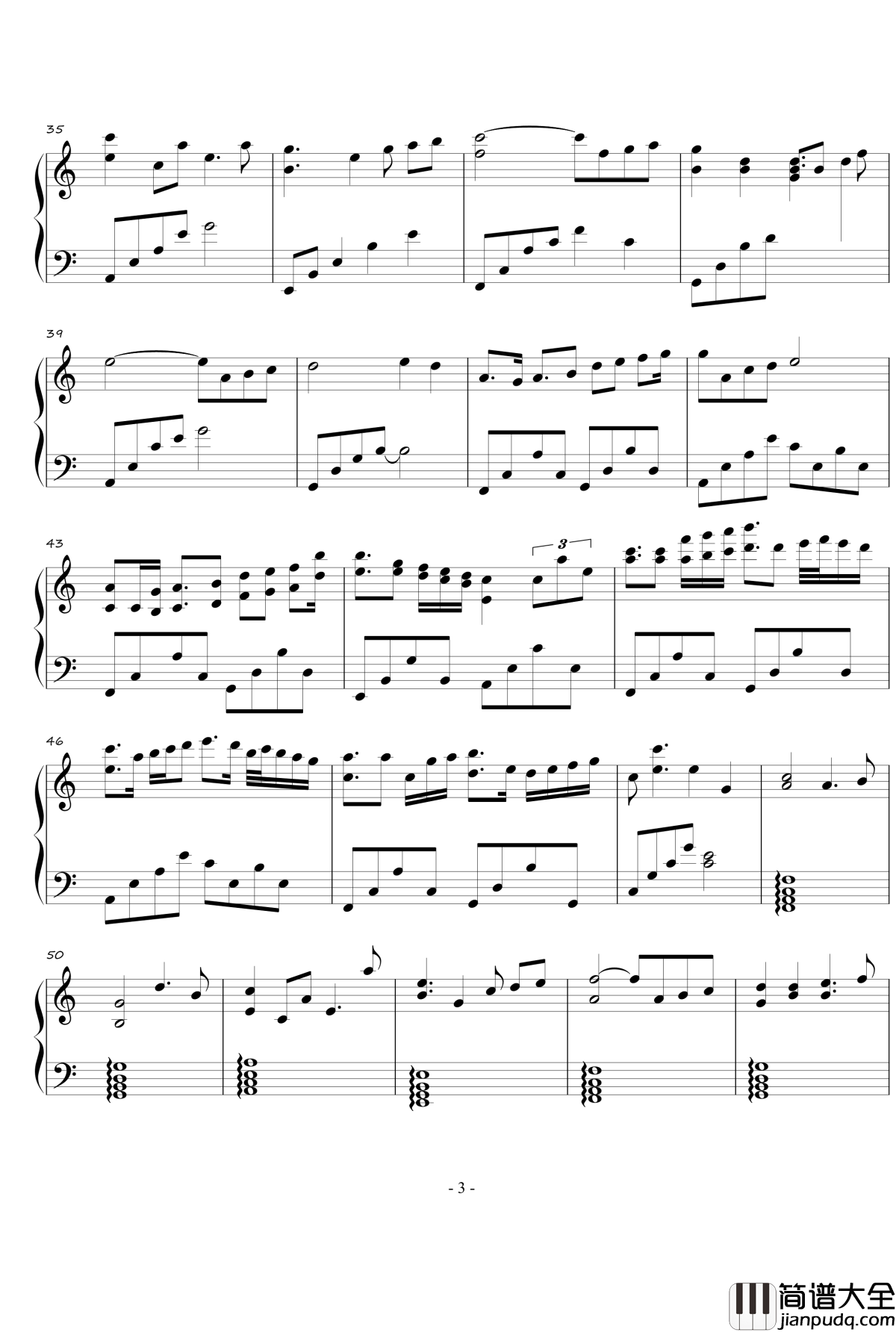 时光钢琴谱_孤岛菌